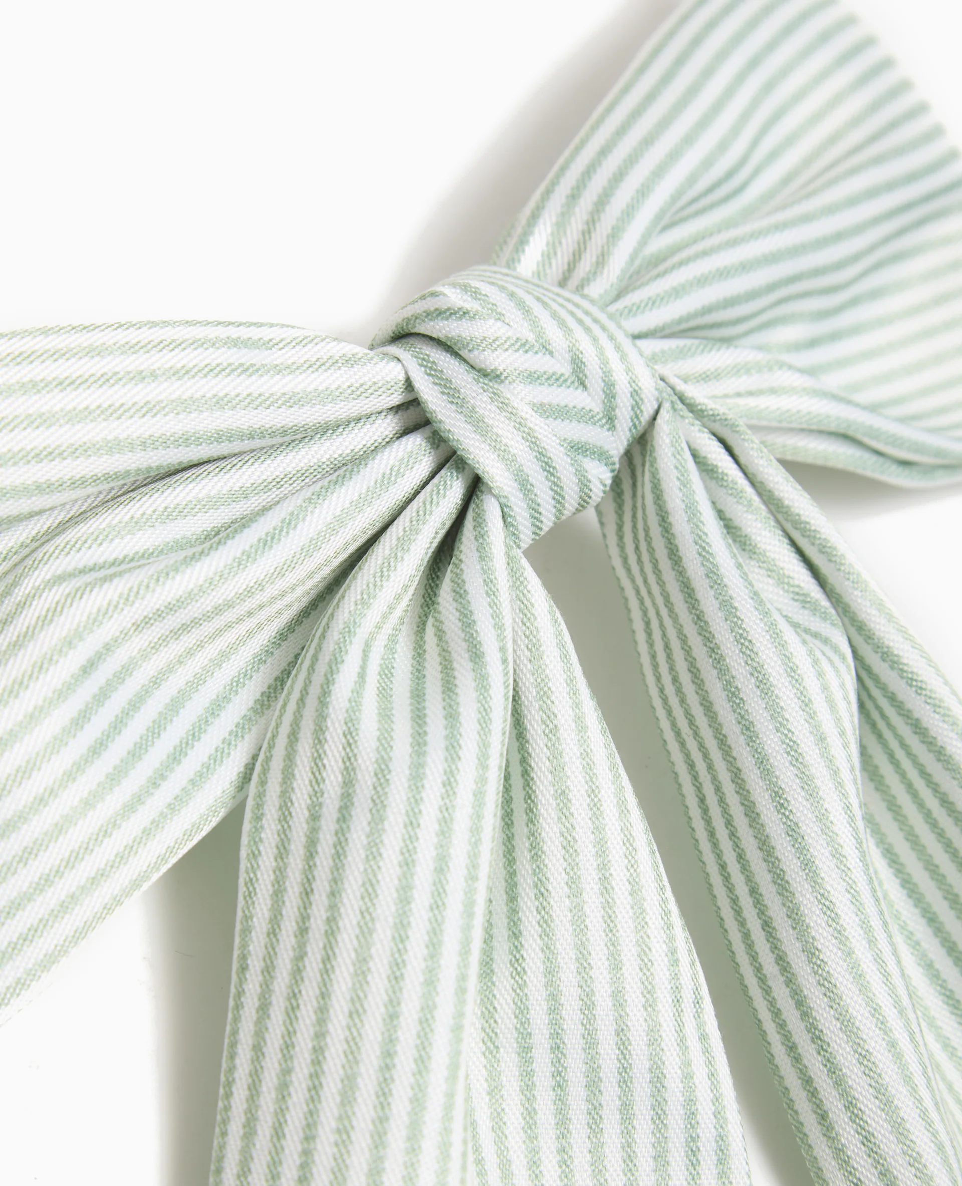 Barrette avec nœud rayé - Image 3