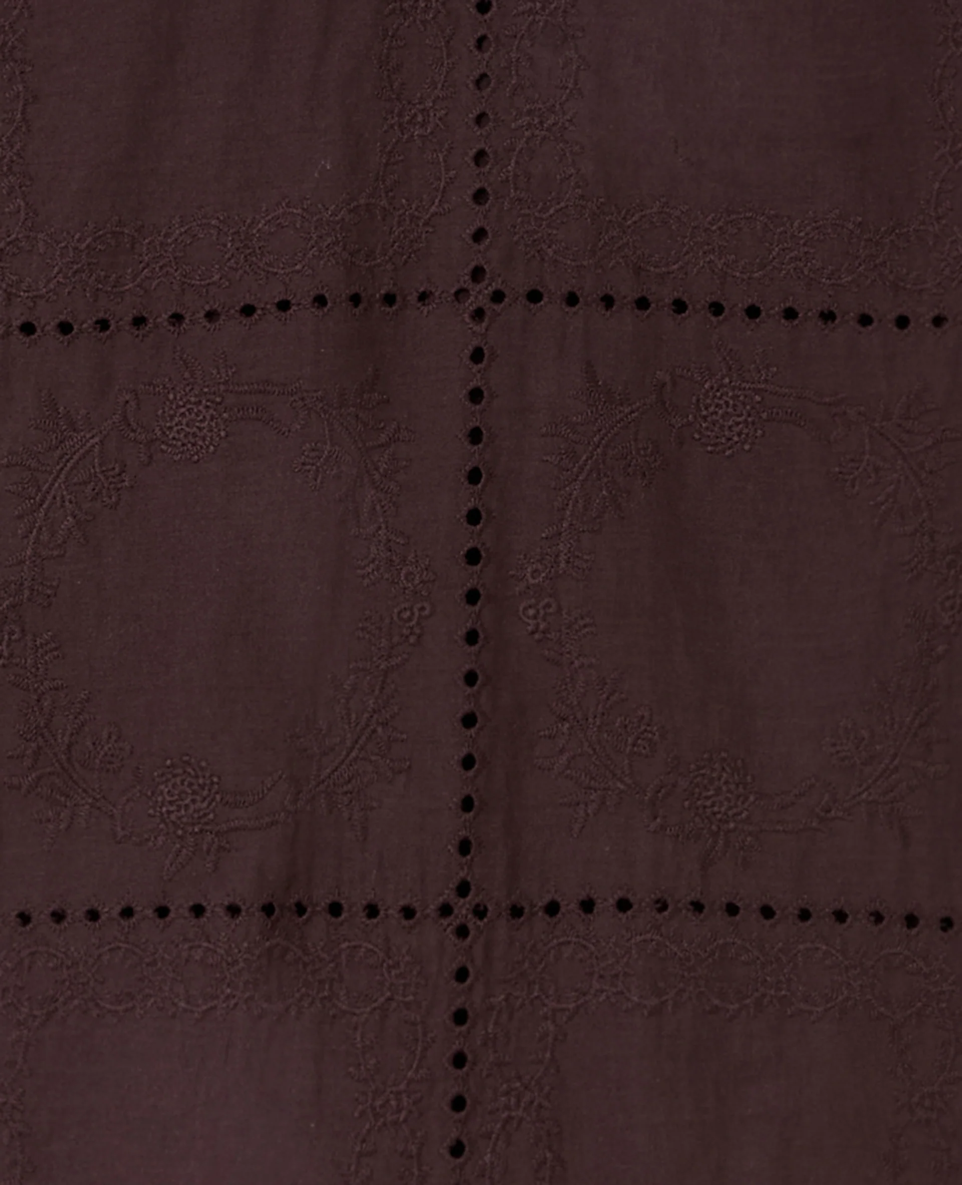 Blouse avec détails ajourés et broderies - Image 8