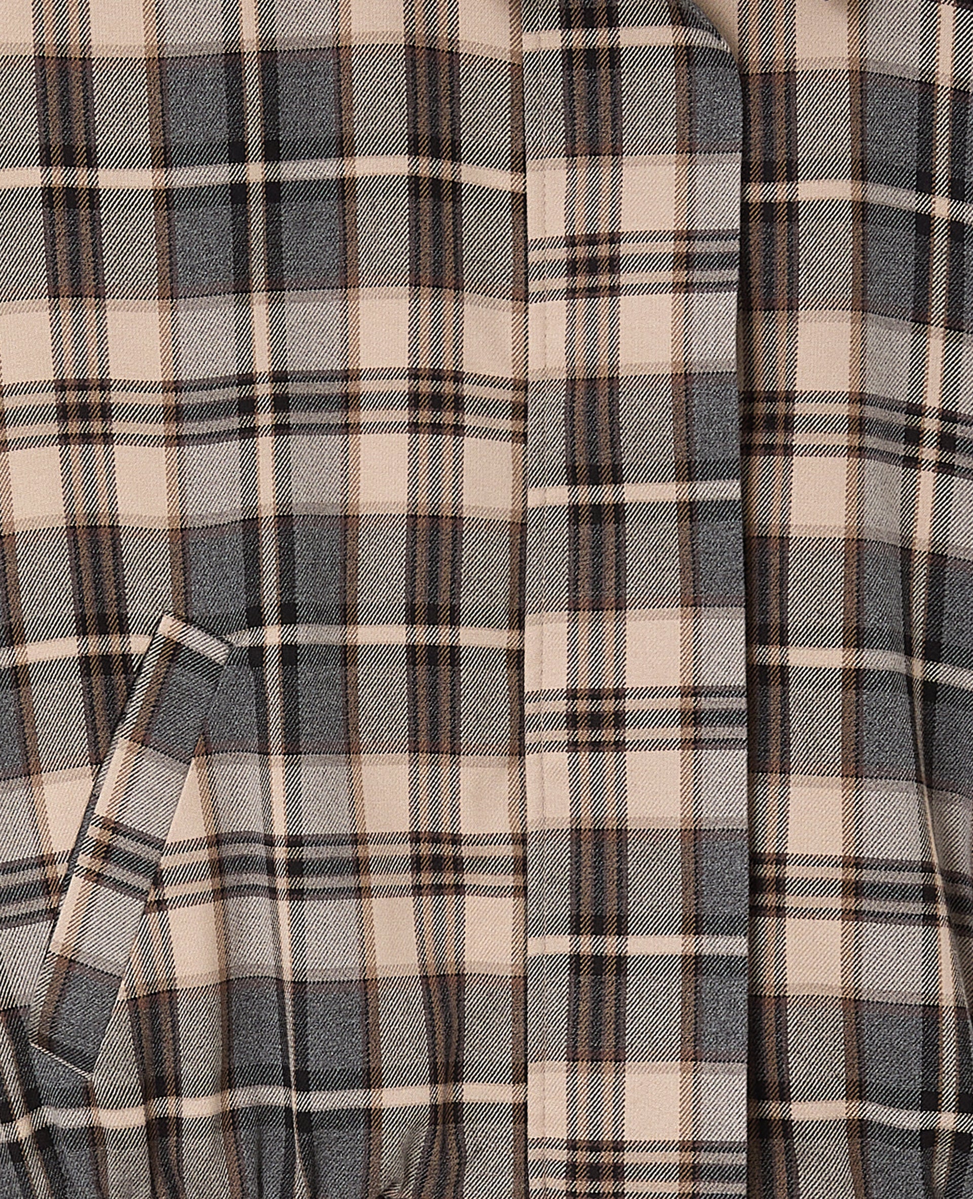 Blouson city motif carreaux - Image 9