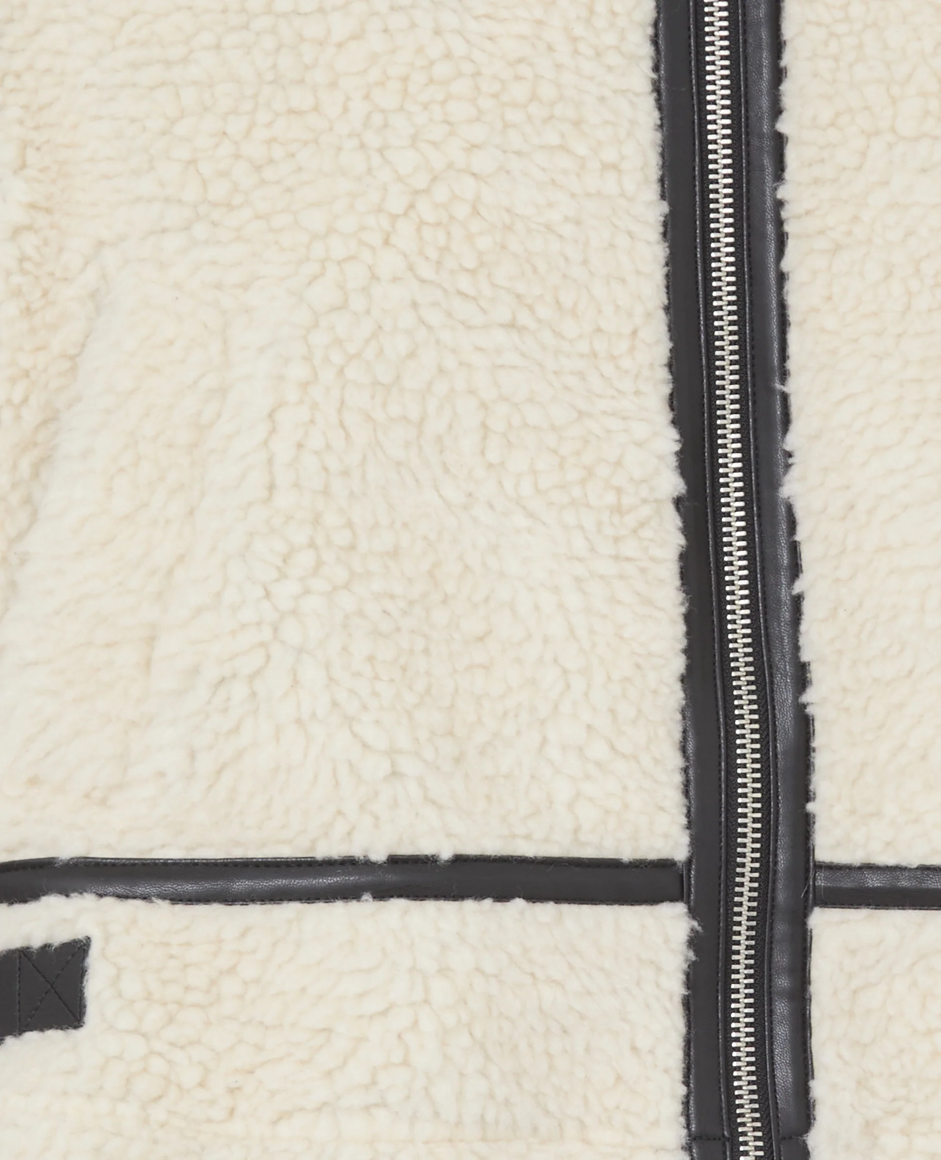 Blouson sherpa façon peau lainée - Image 8