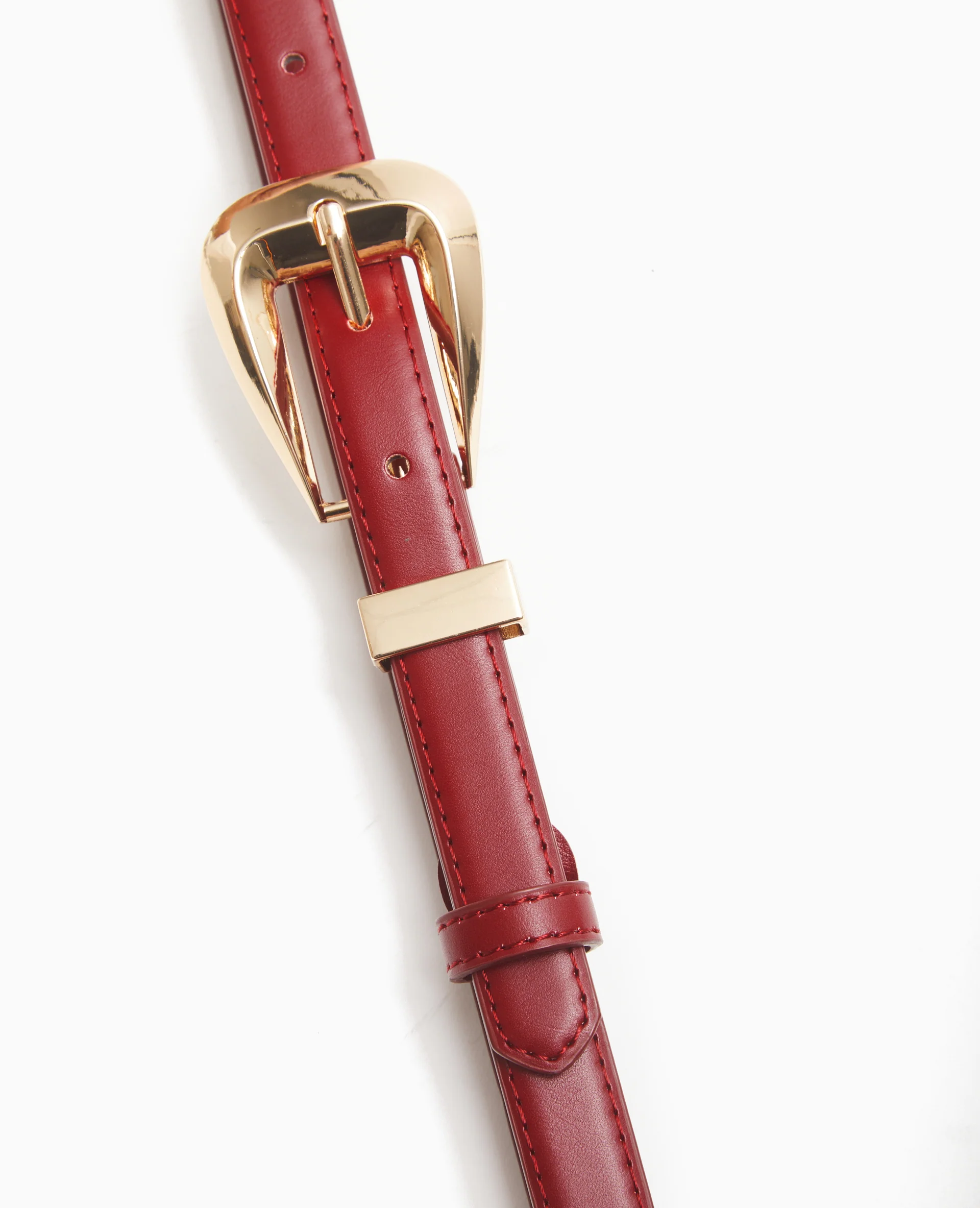 Ceinture fine en simili cuir - Image 4