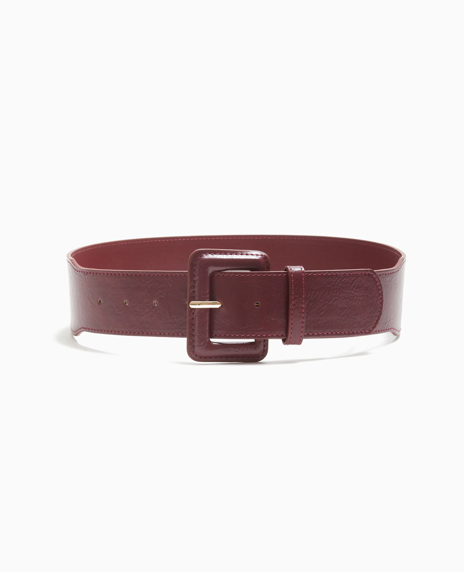 Ceinture large en simili cuir - Image 3