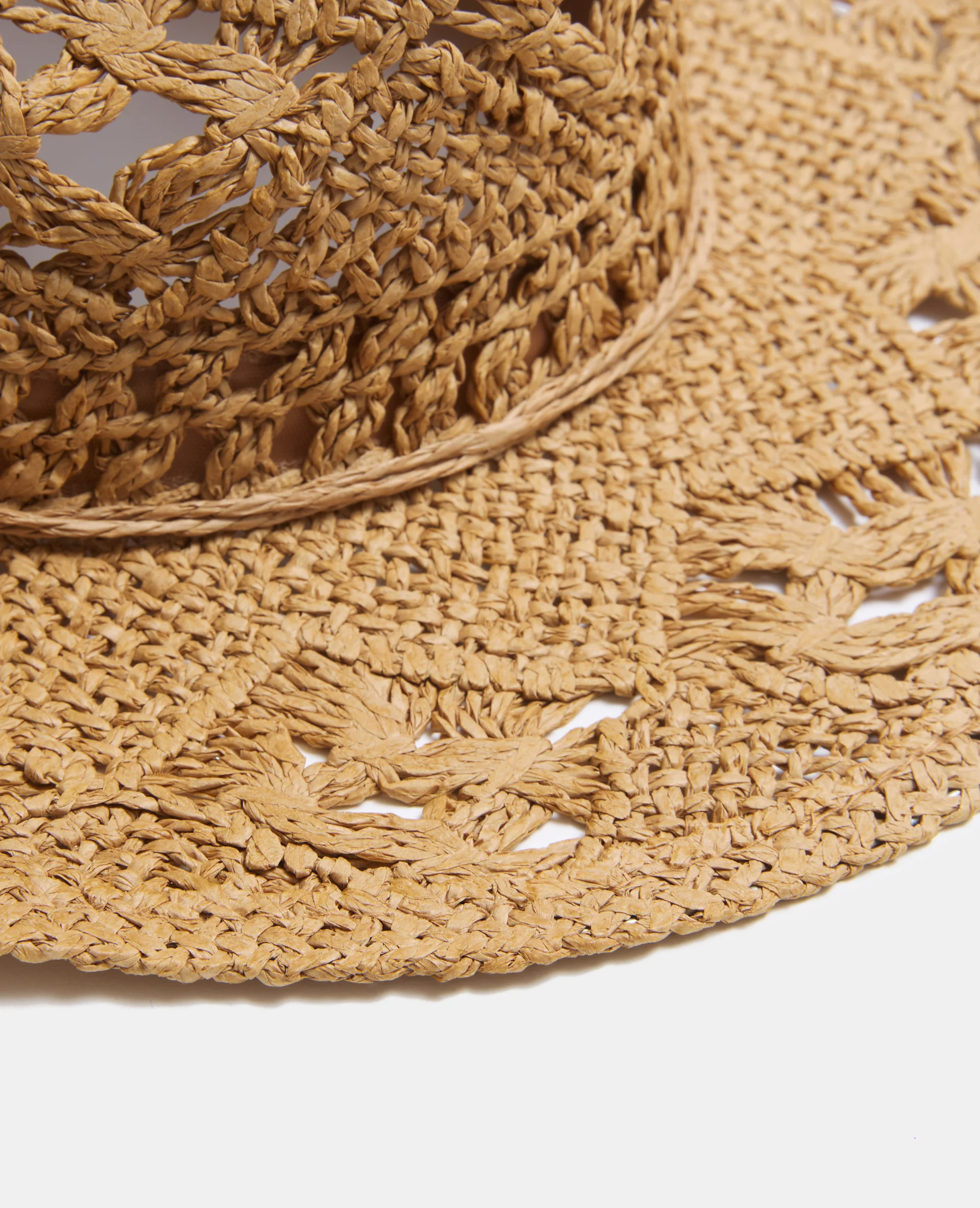 Chapeau de paille avec nœud - Image 3