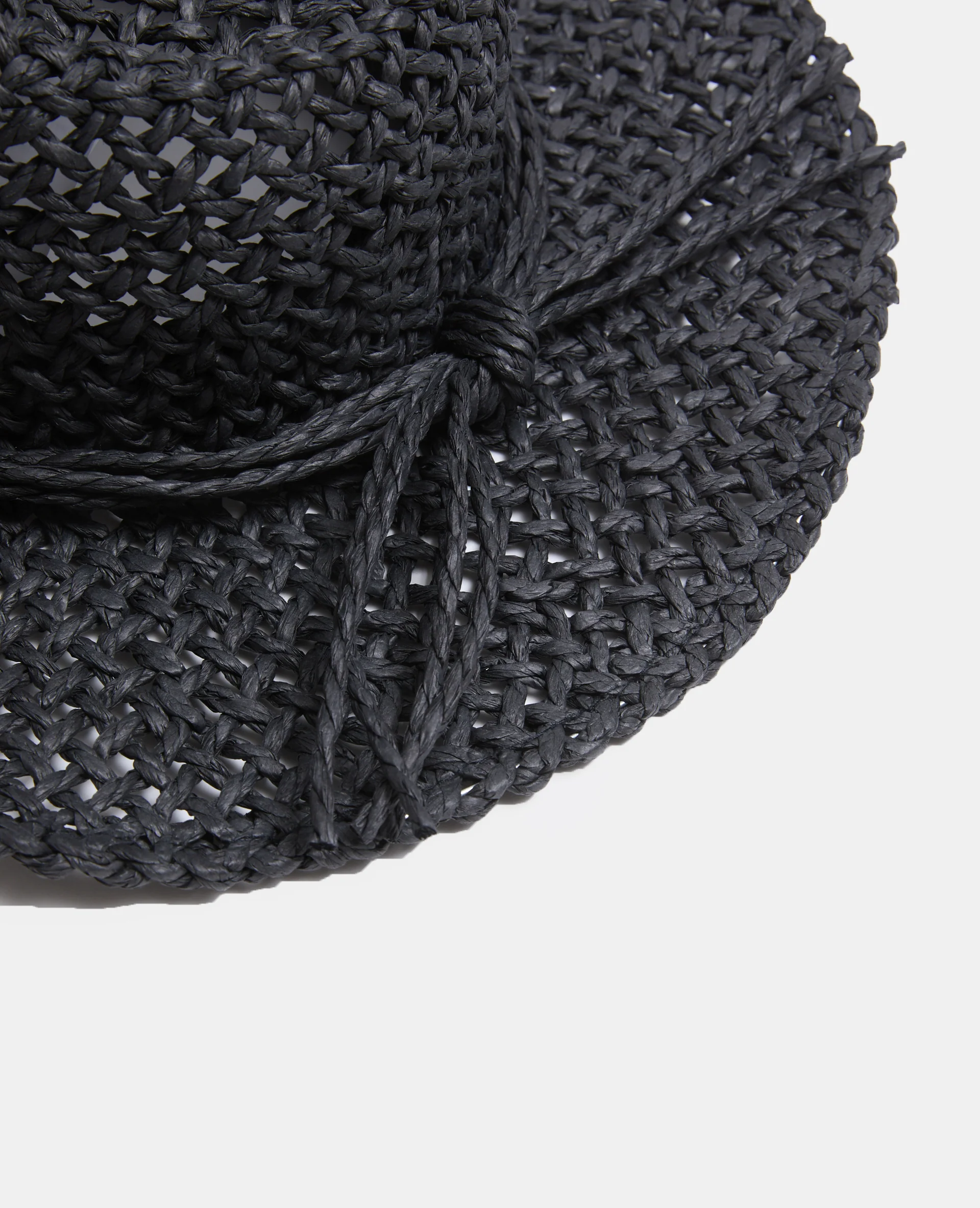 Chapeau de paille avec nœuds - Image 4