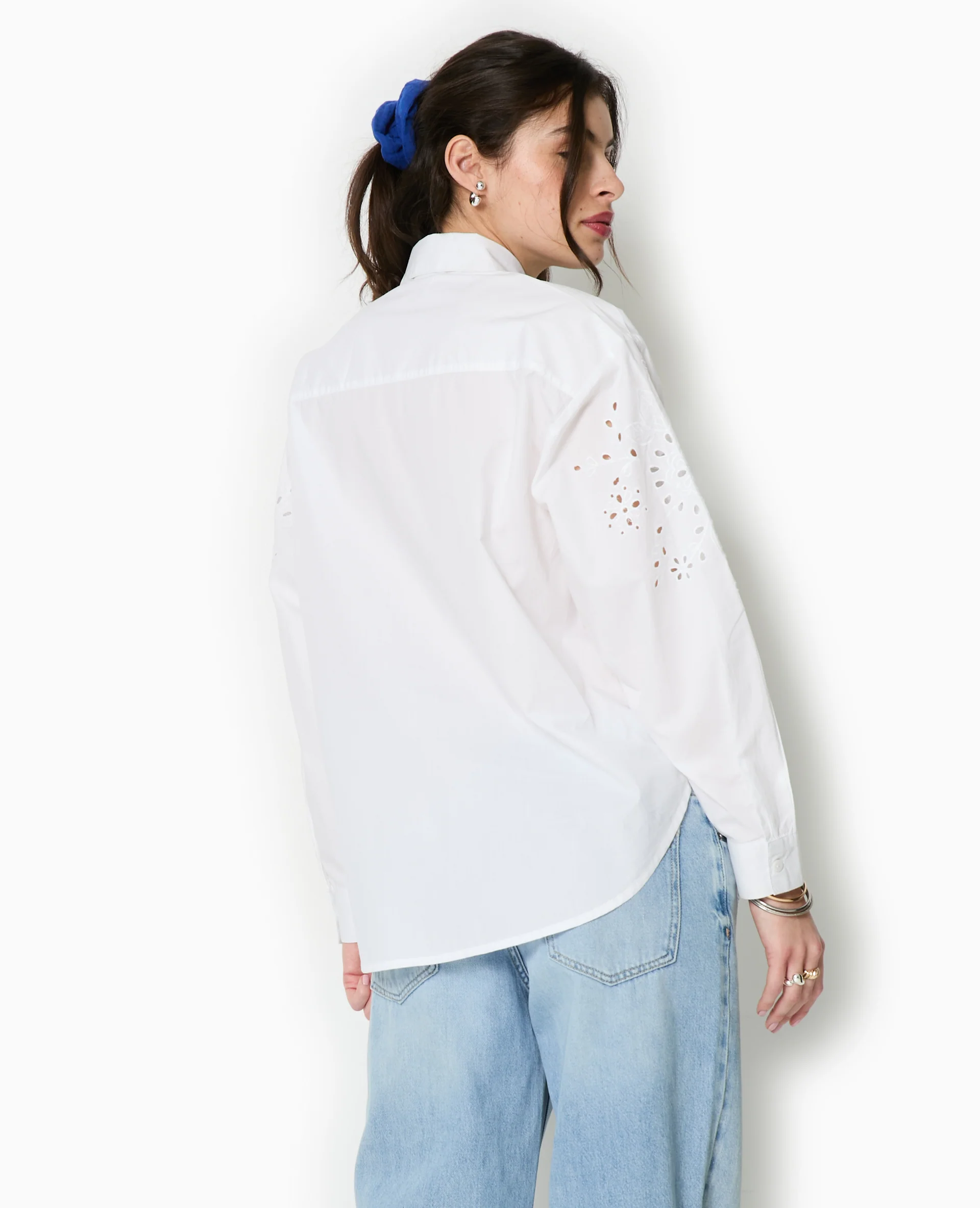 Chemise avec manches broderie anglaise - Image 6