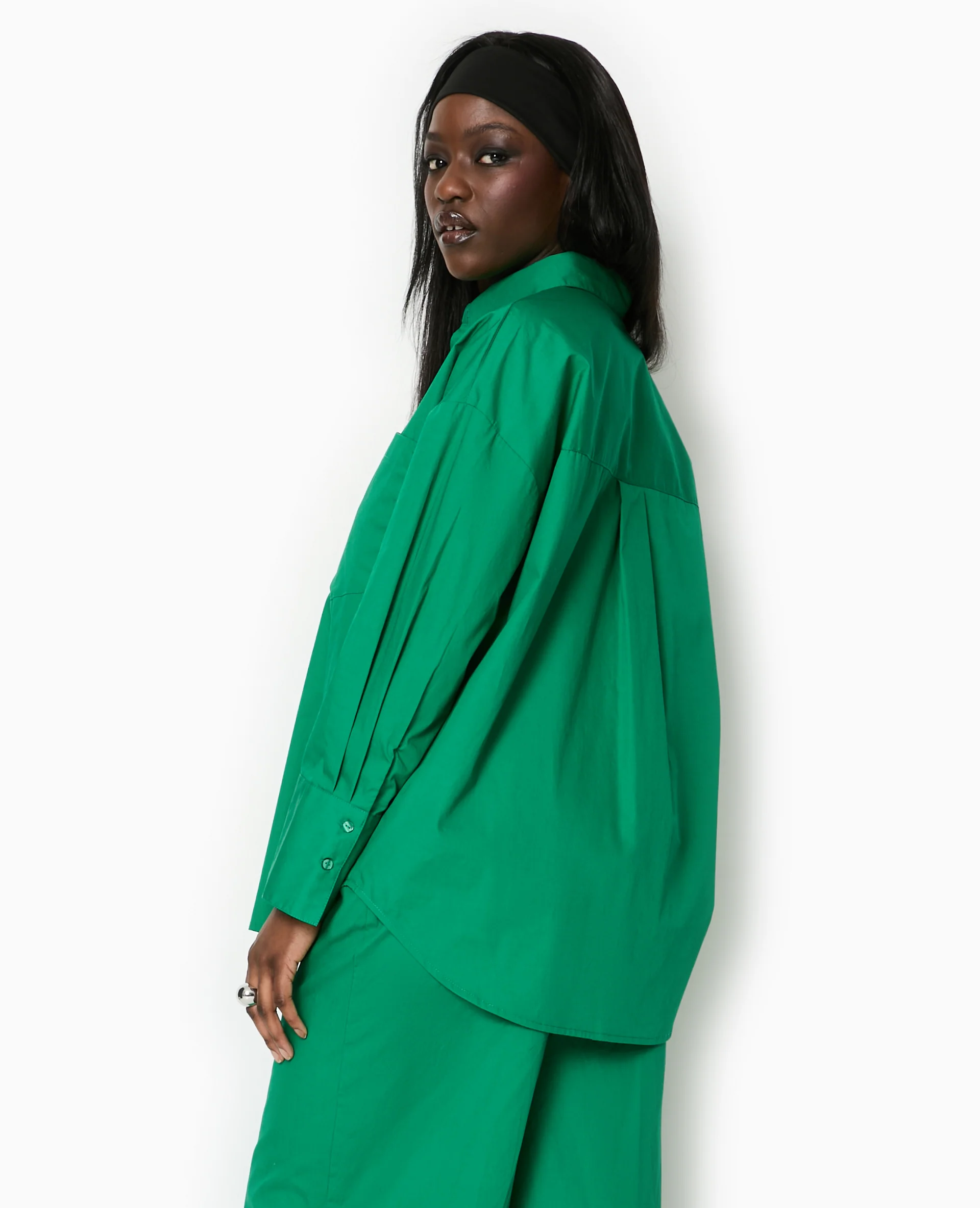 Chemise oversize avec poches - Image 6