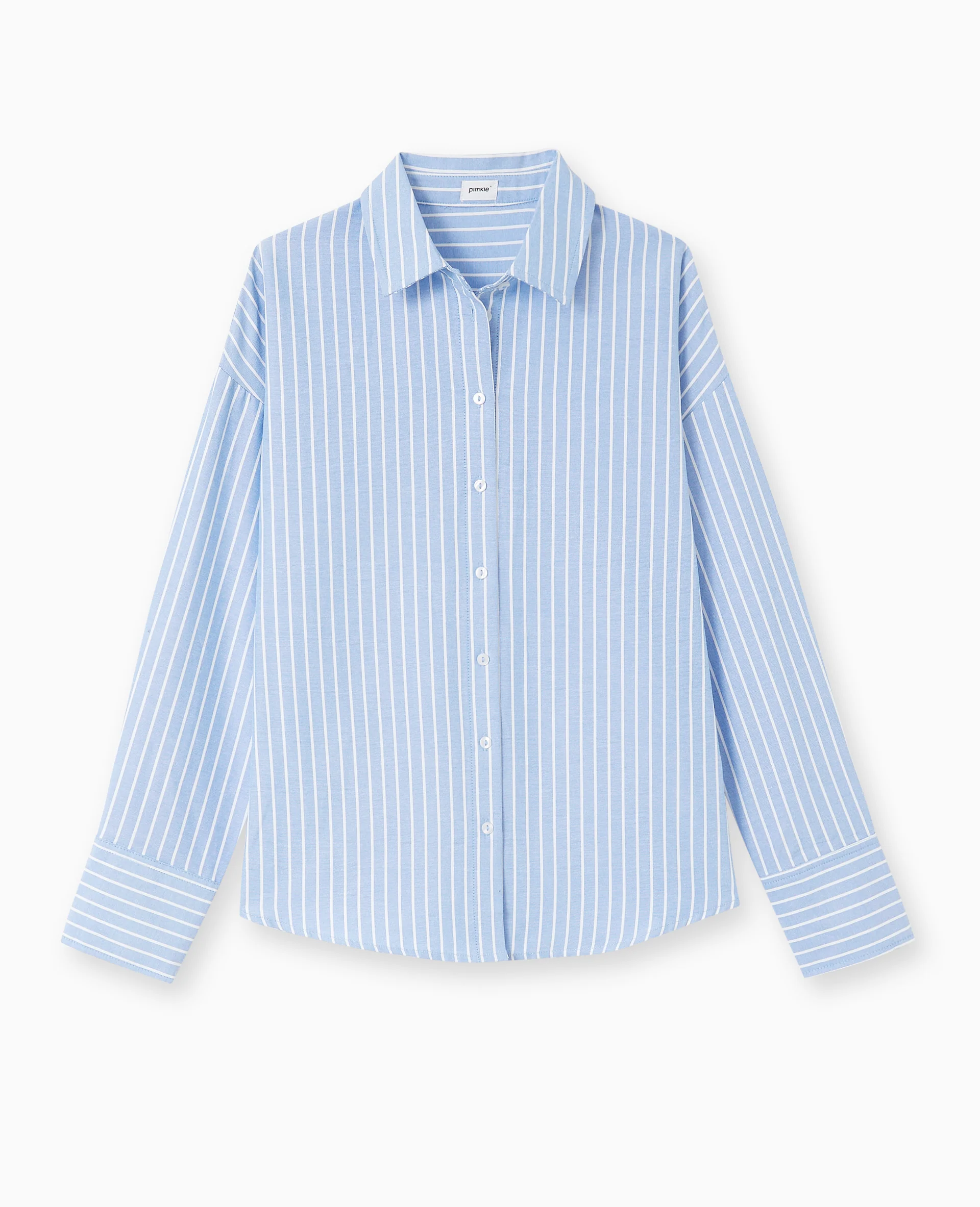 Chemise rayée ample et droite - Image 4