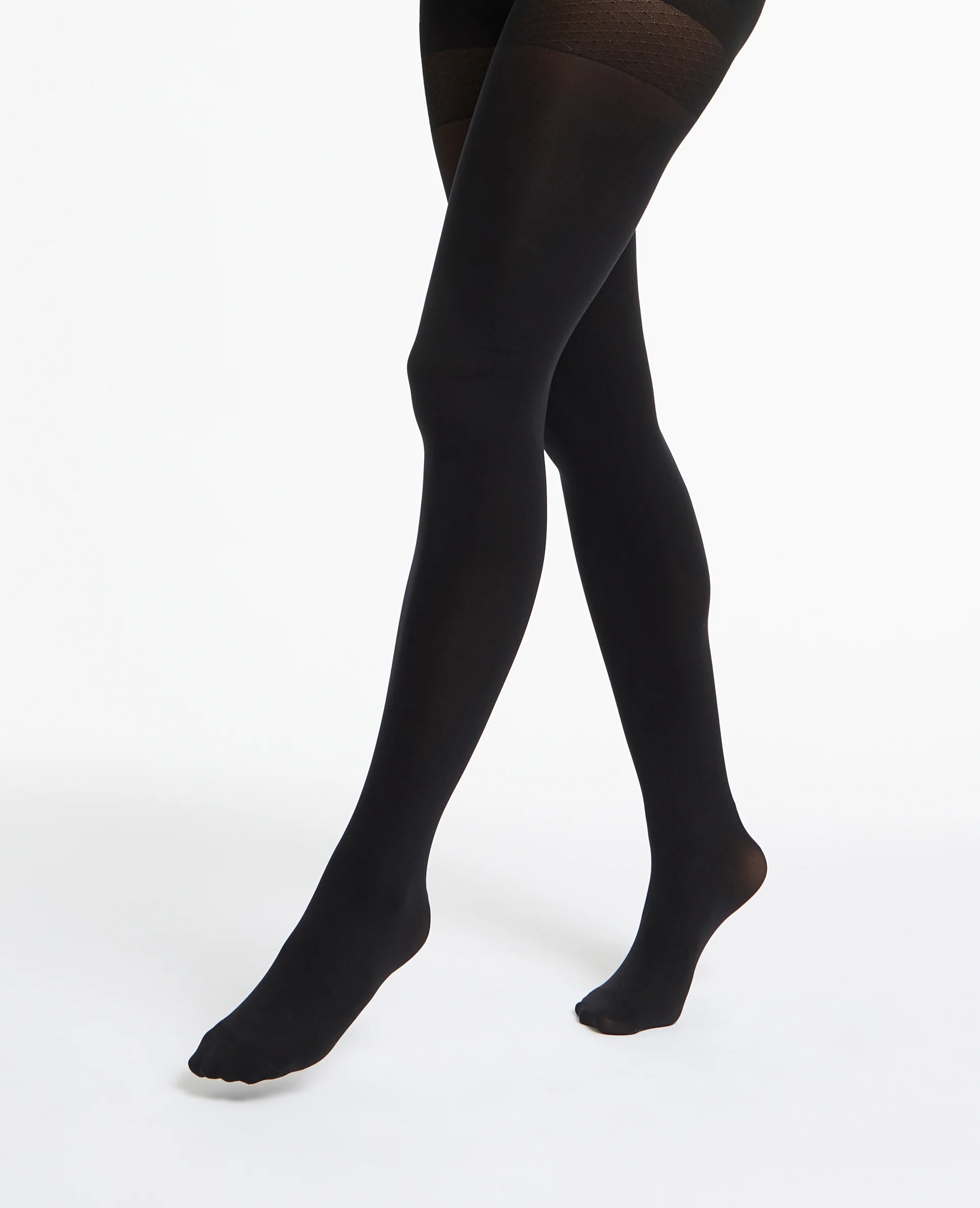 Collants opaques push up