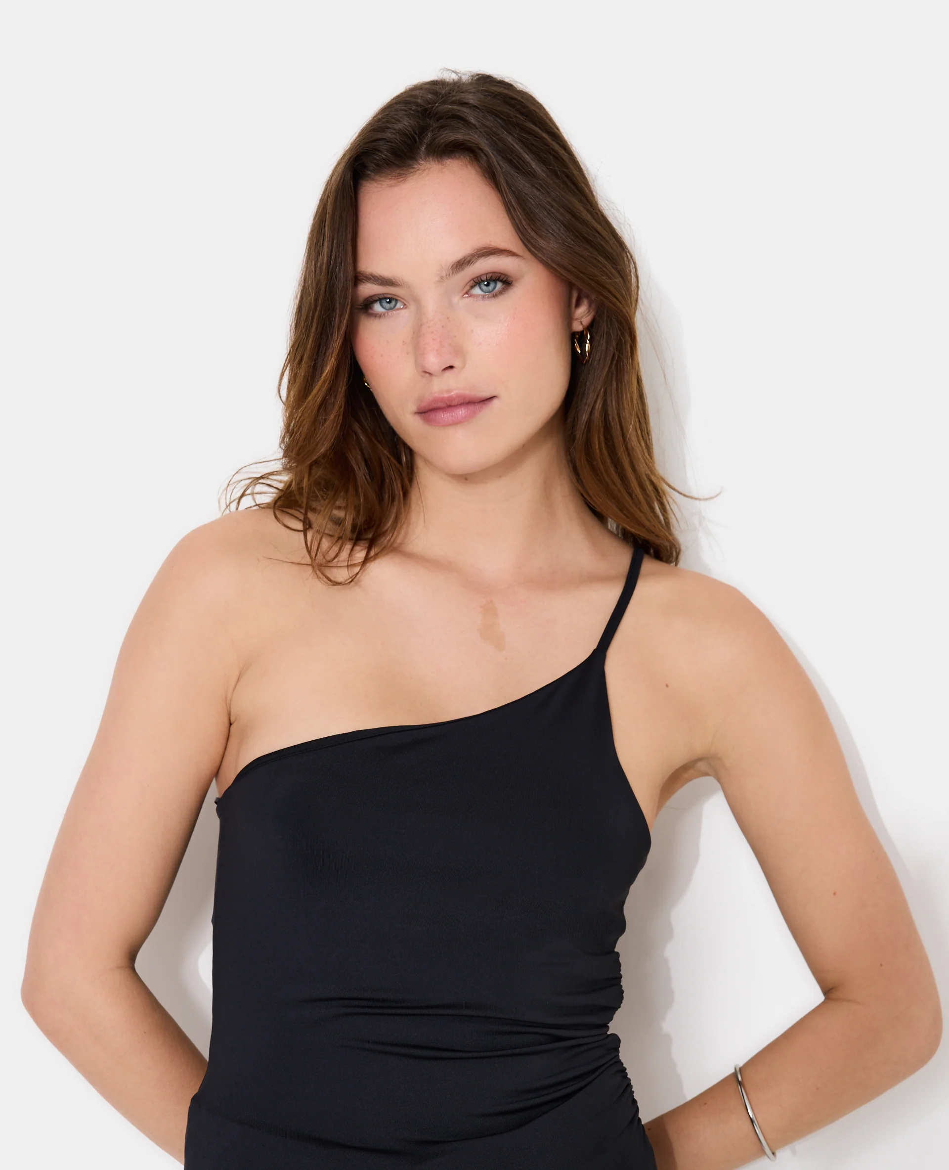 Débardeur asymétrique avec fronces - Image 2