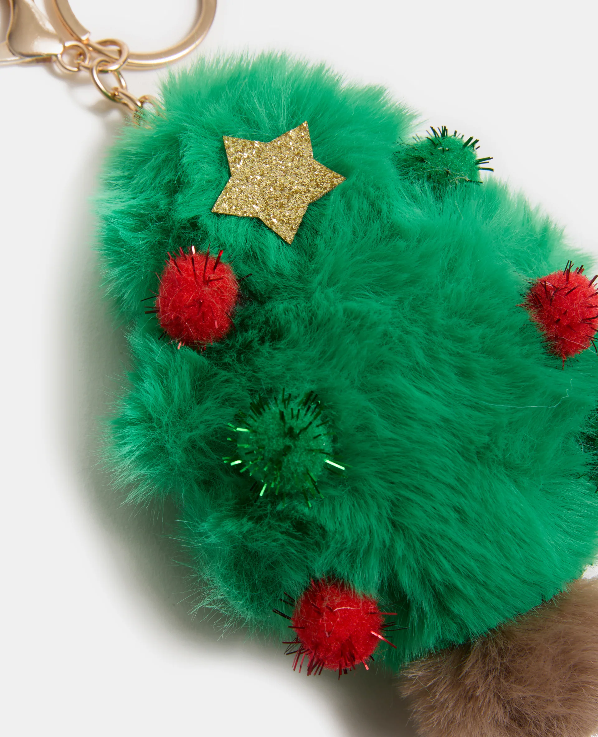 Déco de sac sapin en peluche - Image 3