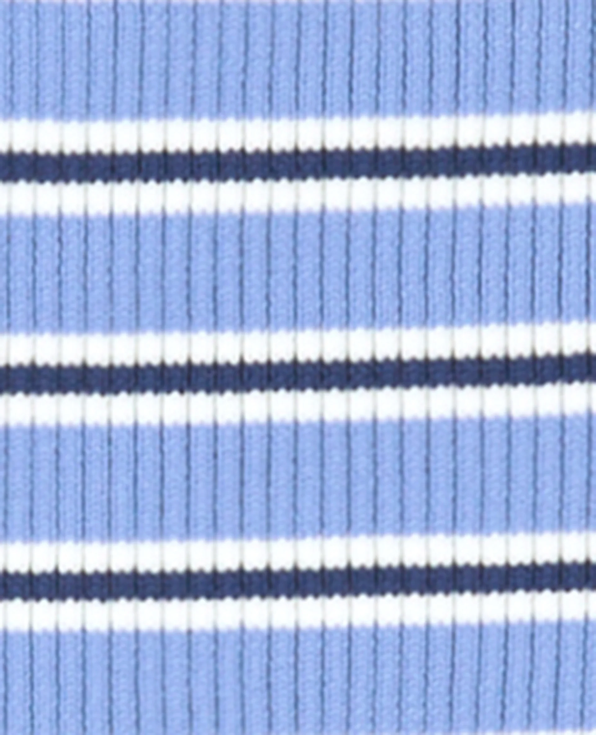 Dos-nu en maille tricot rayée - Image 7