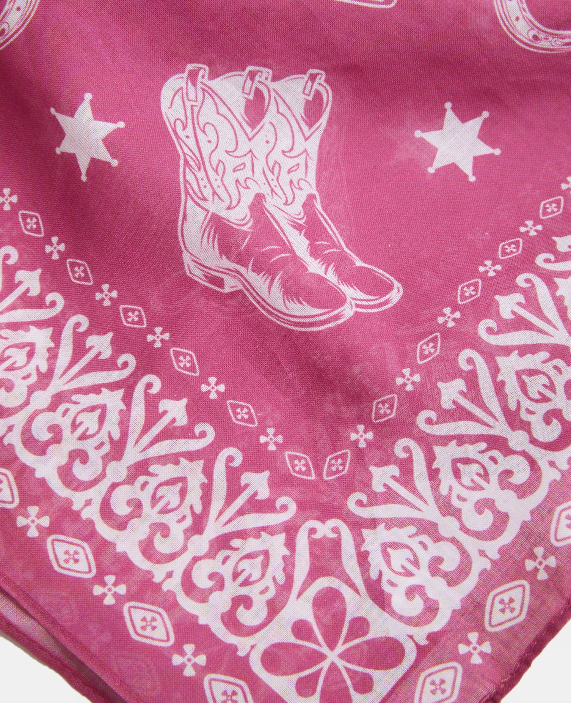 Foulard bandana avec santiags - Image 3