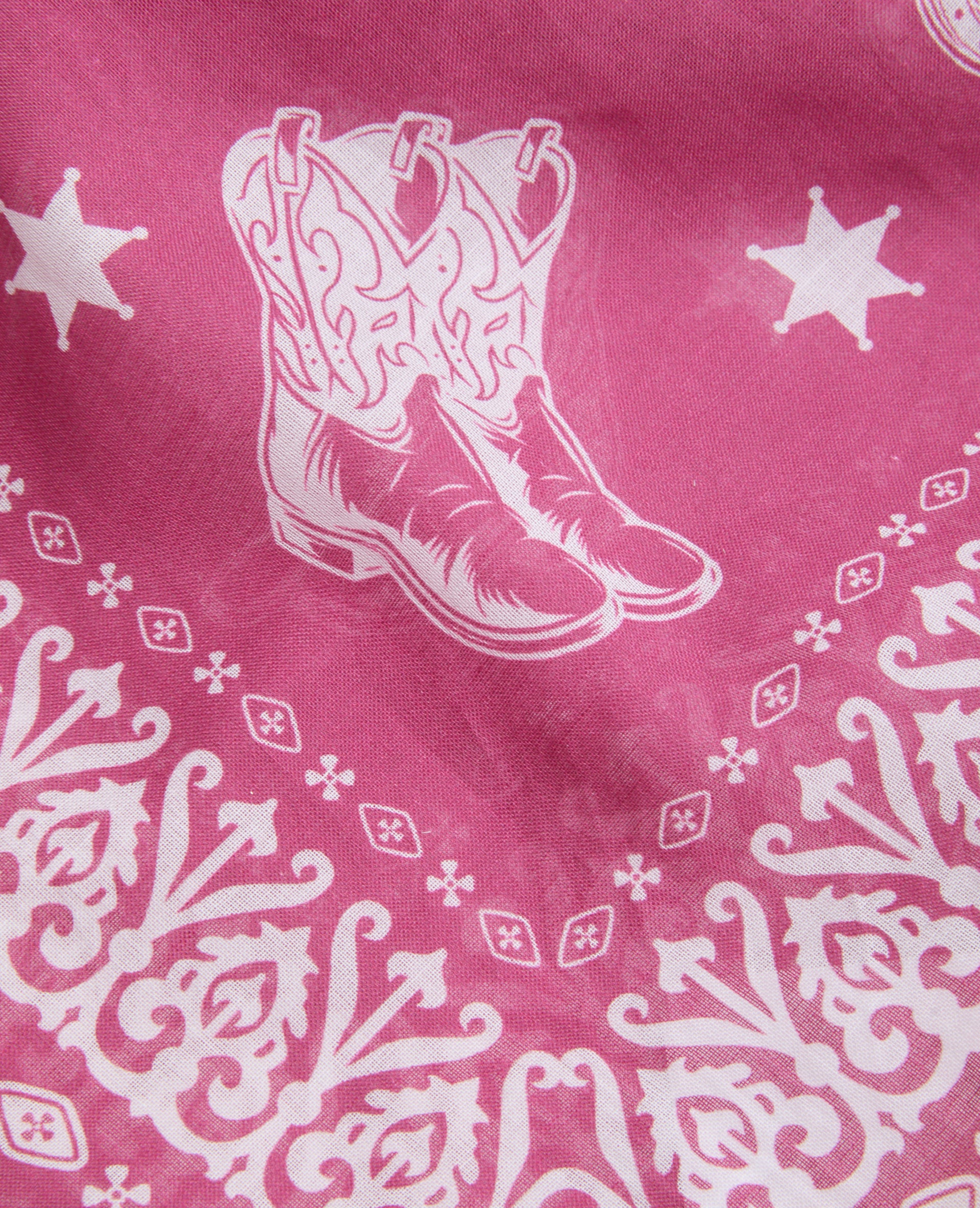 Foulard bandana avec santiags - Image 5