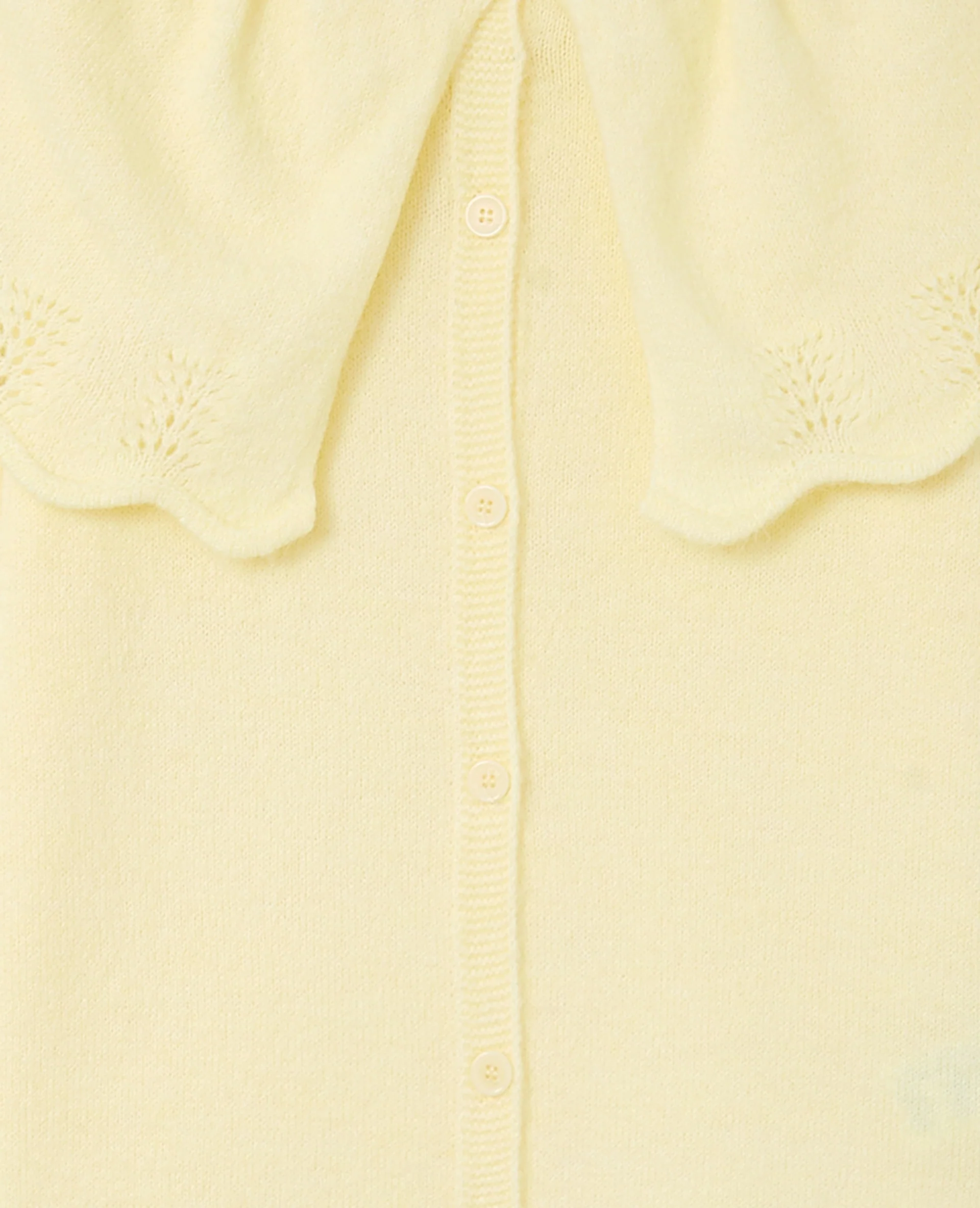 Gilet avec cape en maille ajourée - Image 8