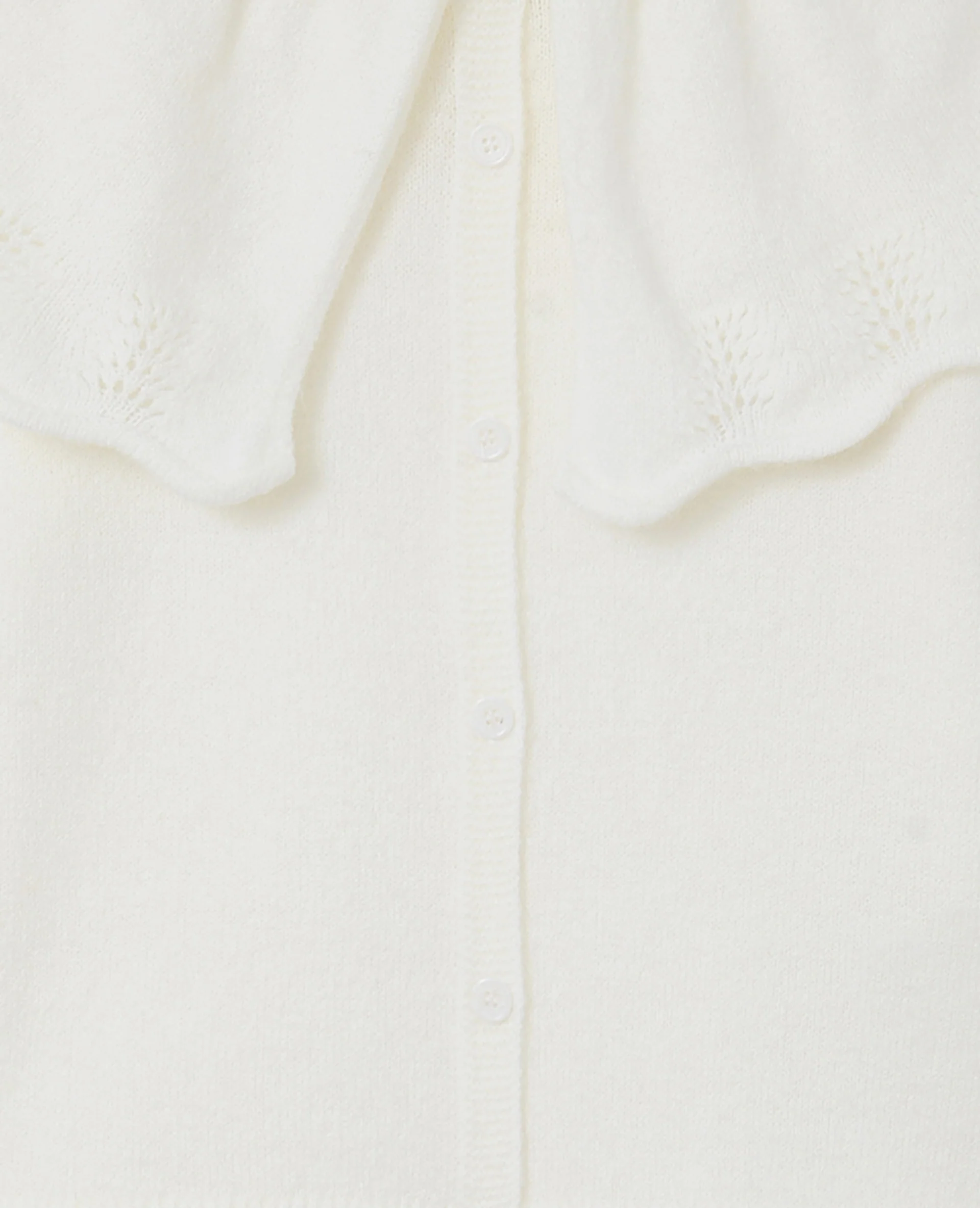 Gilet avec cape en maille ajourée - Image 8