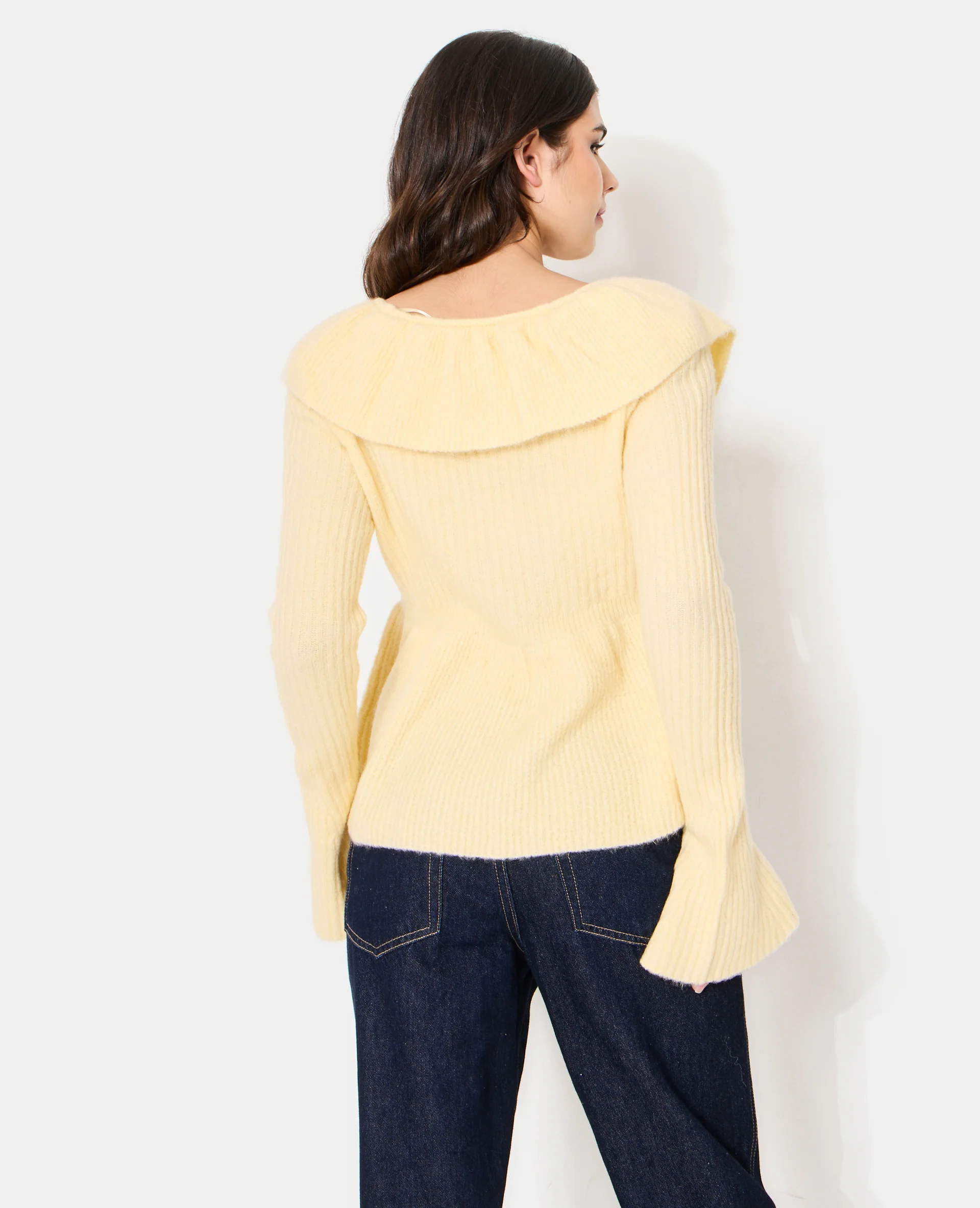 Gilet avec volants et manches flare - Image 6