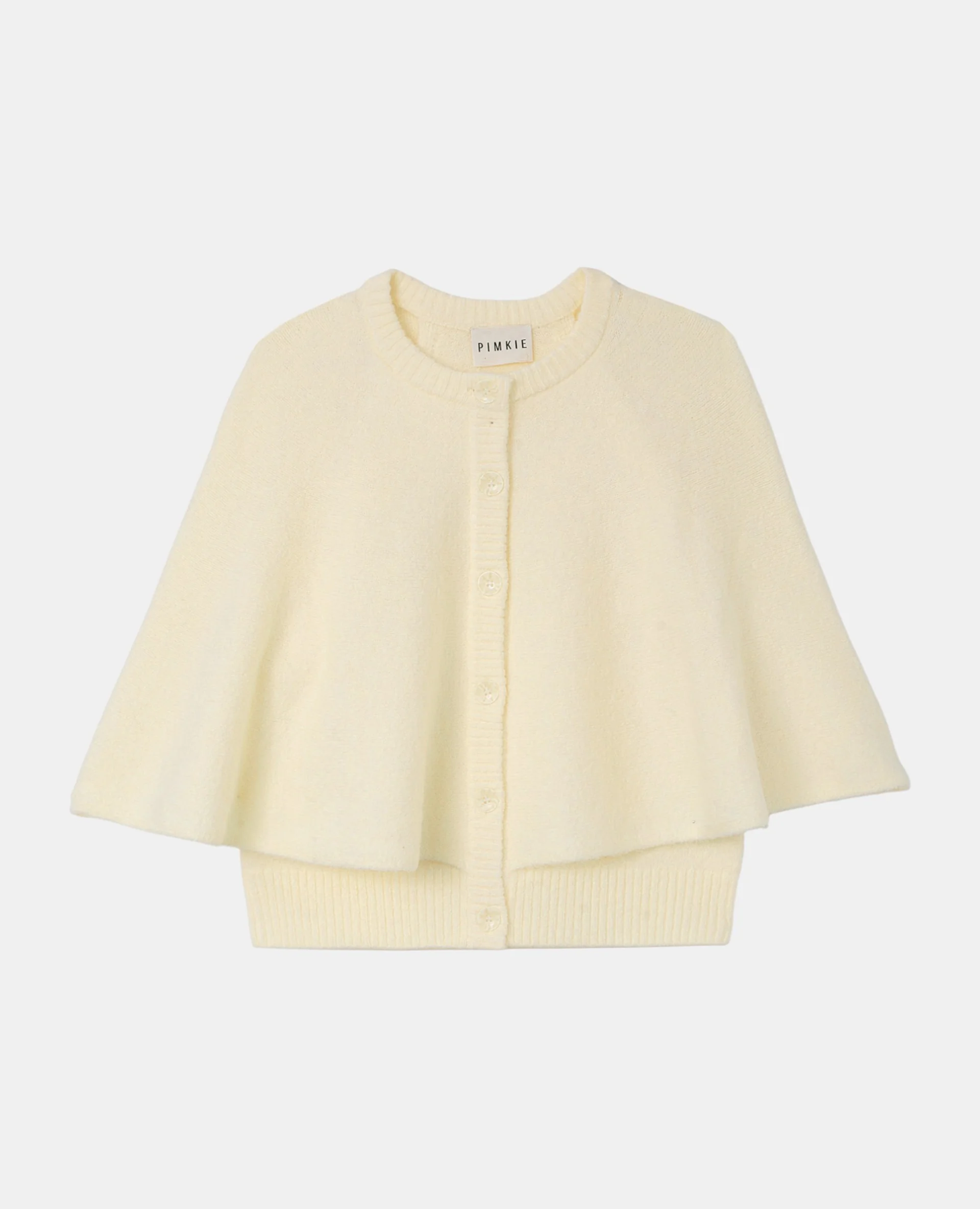 Gilet cape avec boutons - Image 4
