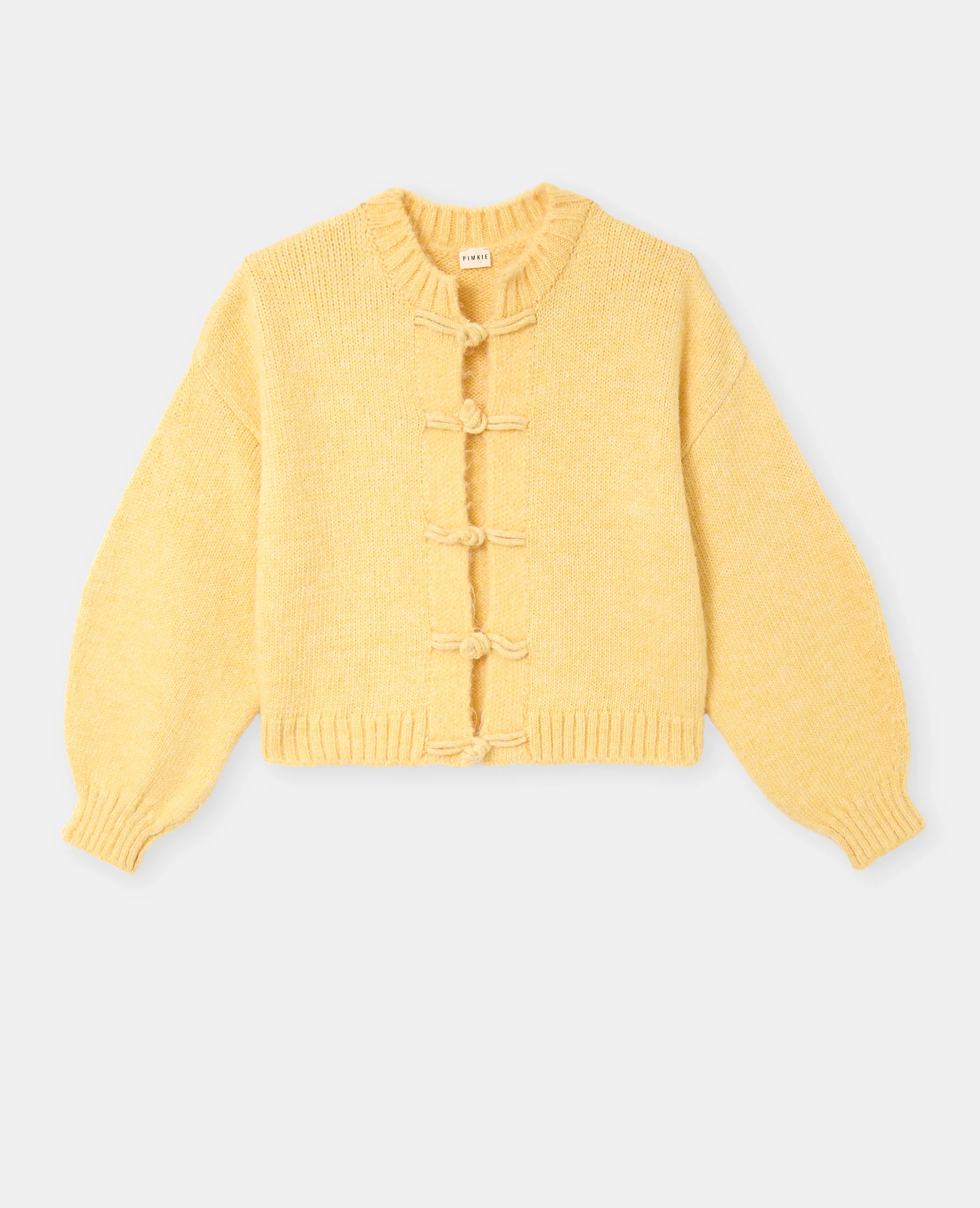 Gilet en maille avec boutons brandebourg - Image 4