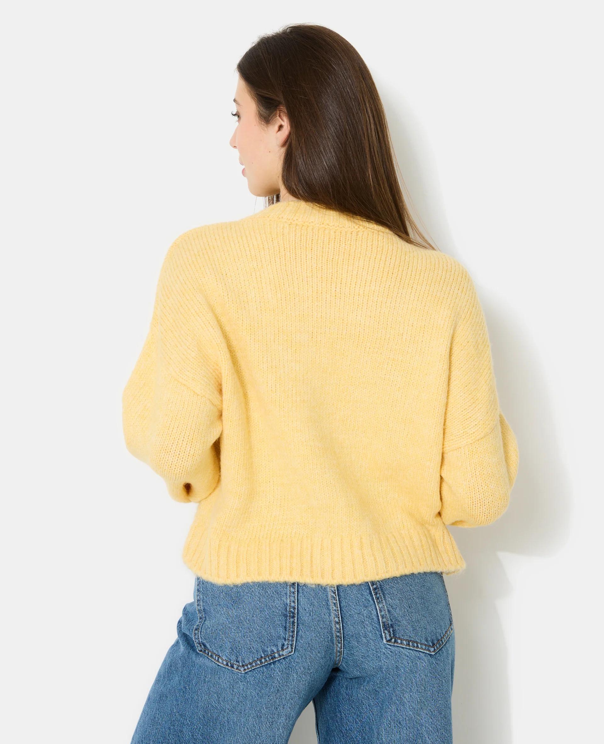 Gilet en maille avec boutons brandebourg - Image 6