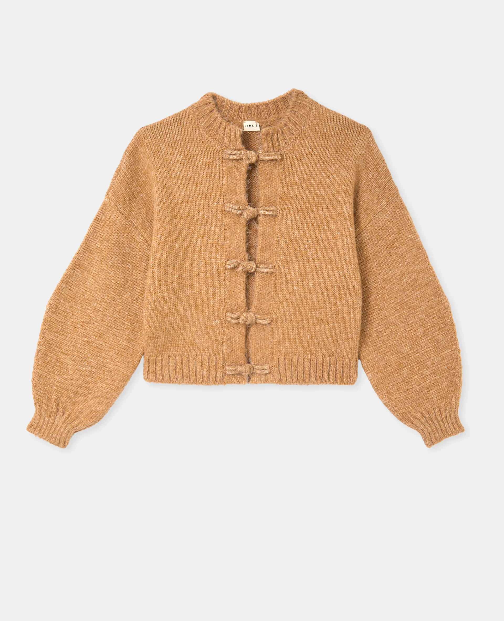 Gilet en maille avec boutons brandebourg - Image 4