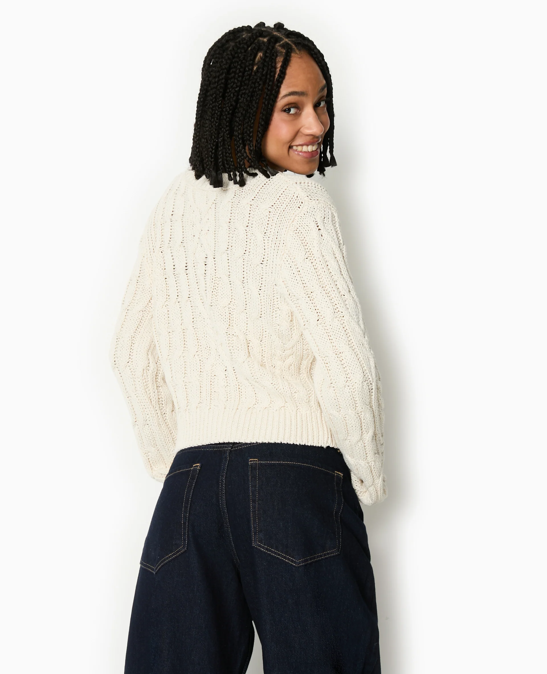 Gilet en maille torsadée - Image 6