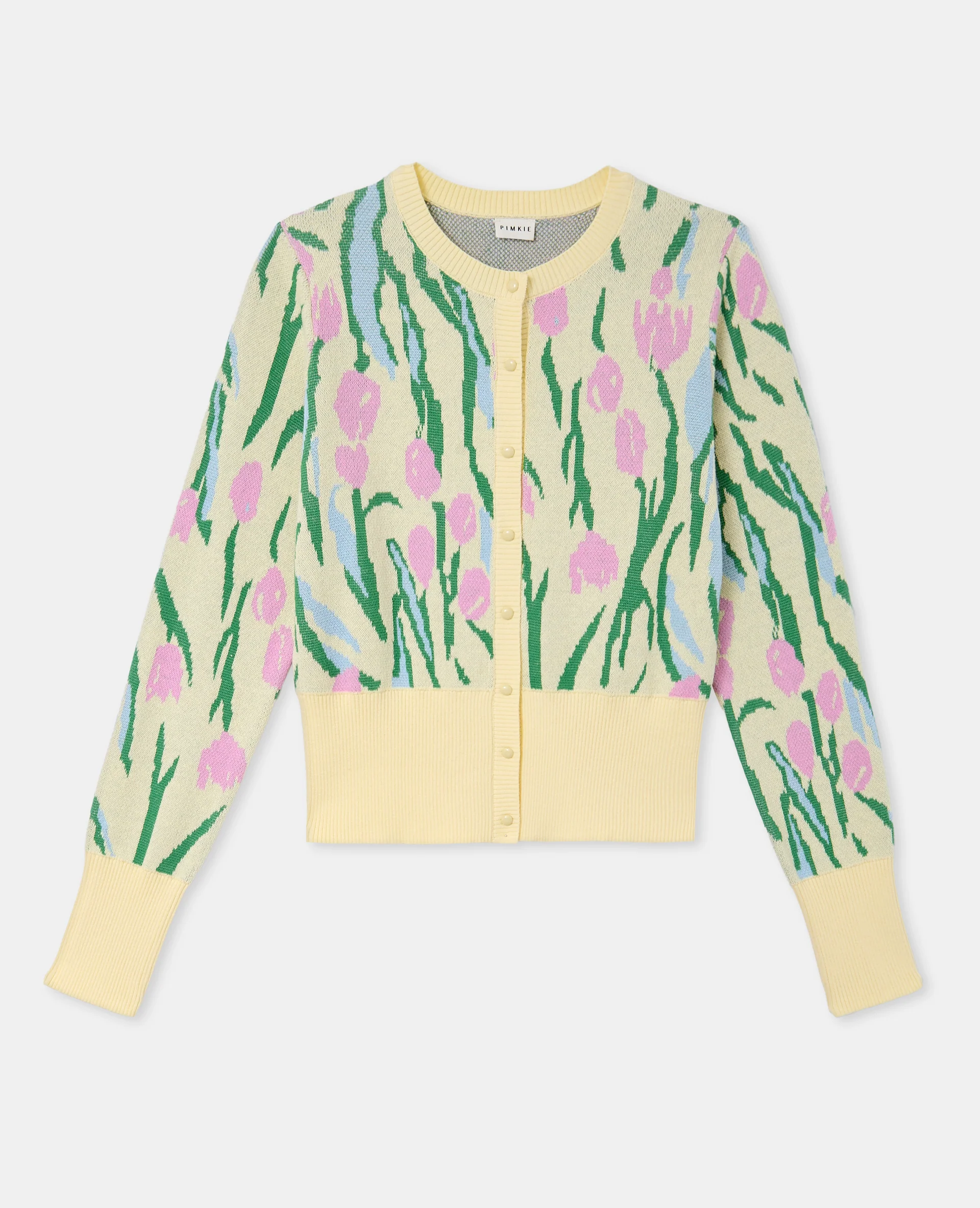 Gilet motif tulipes - Image 4