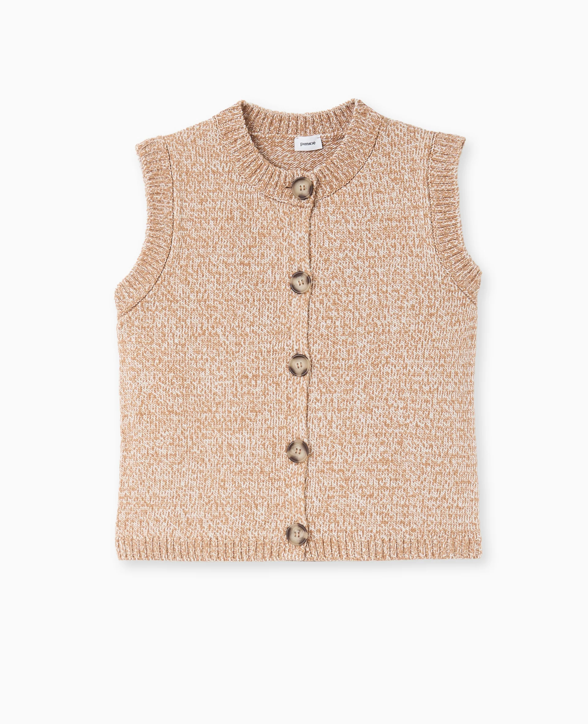 Gilet sans manches en maille moulinée - Image 4