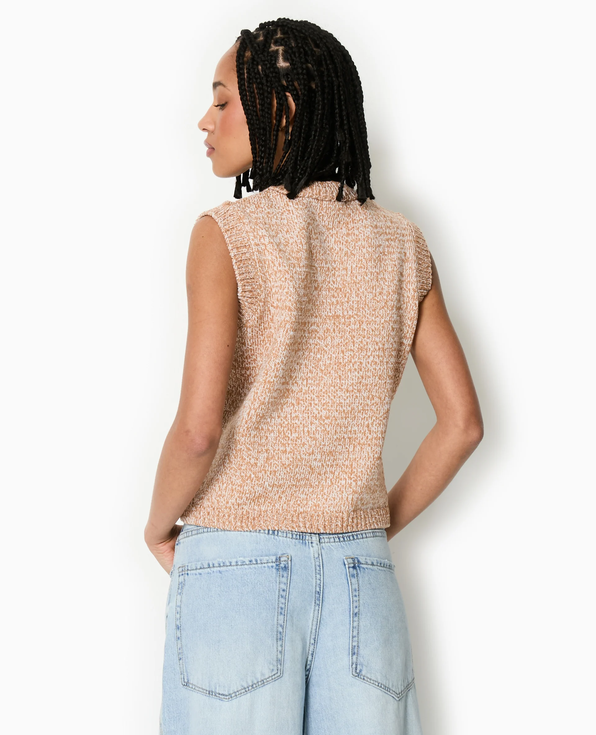 Gilet sans manches en maille moulinée - Image 6