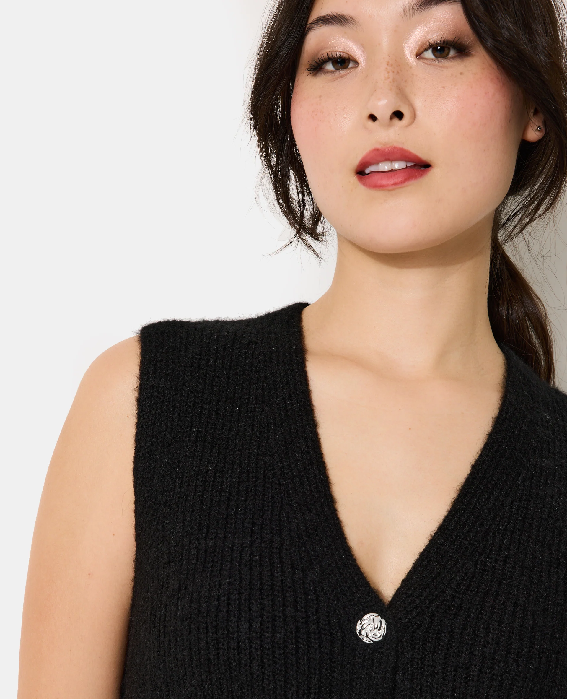 Gilet sans manches forme peplum - Image 2
