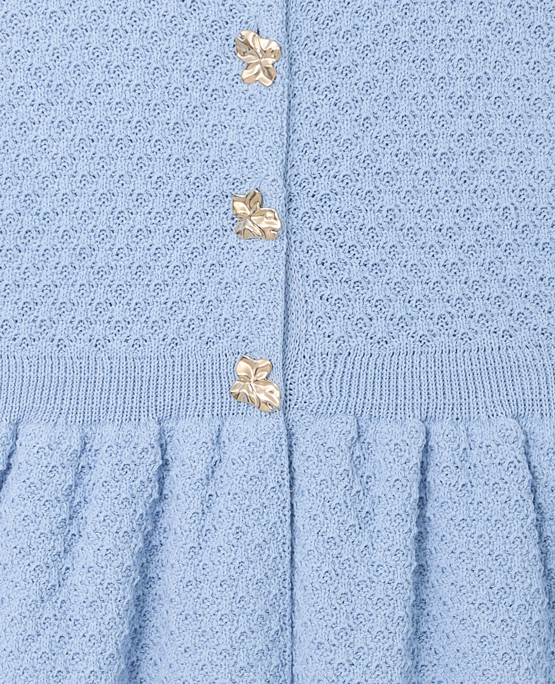 Gilet sans manches peplum avec boutons fantaisie - Image 8