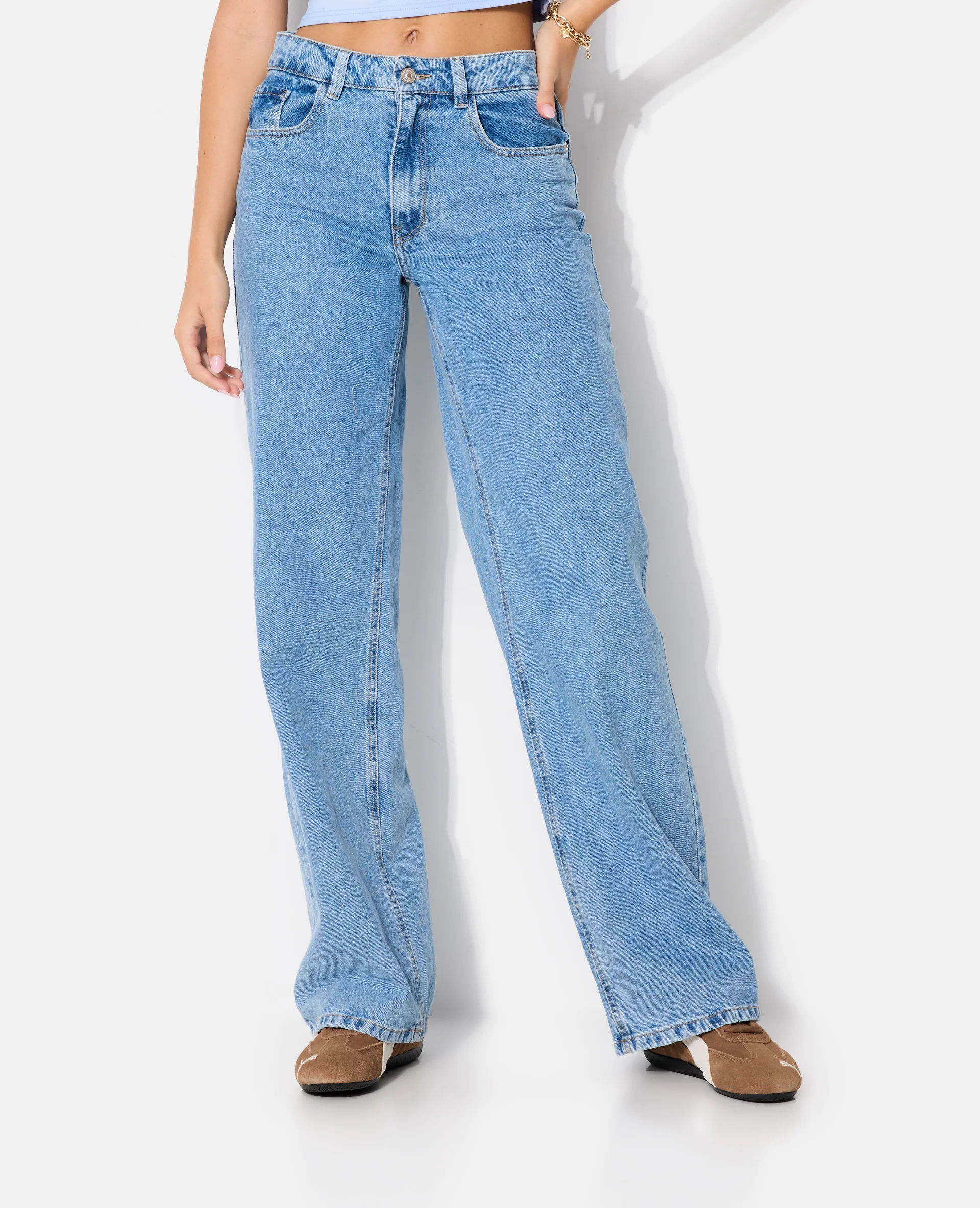 J71-2 / Jean wide loose taille medium - Image 5
