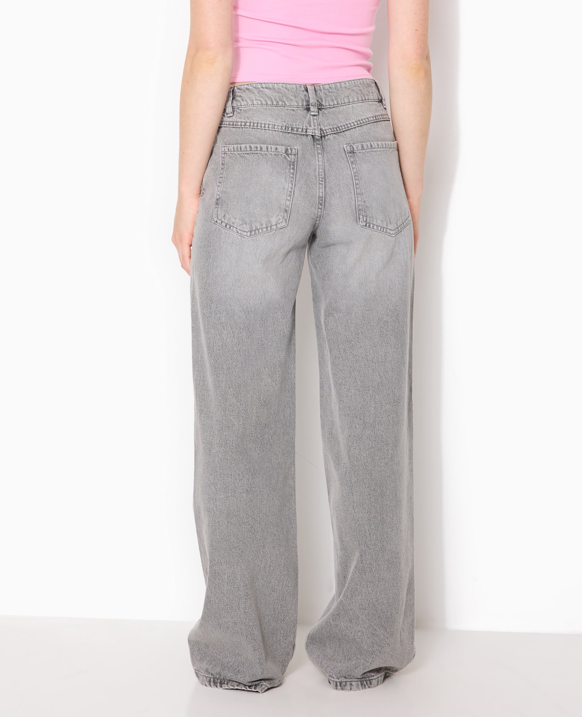 J71-3 / Jean wide taille basse - Image 6