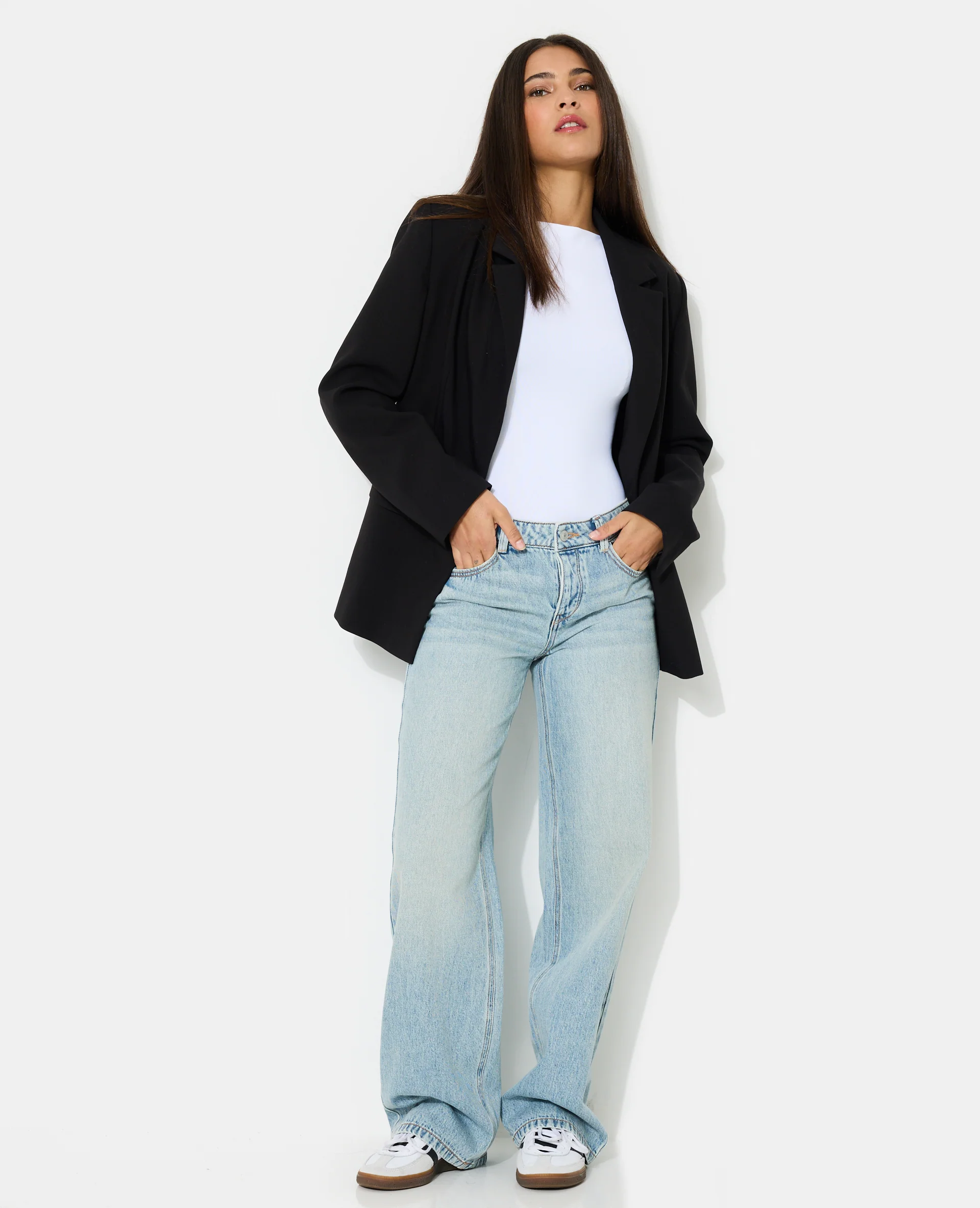 J71-3 / Jean wide taille basse - Image 3