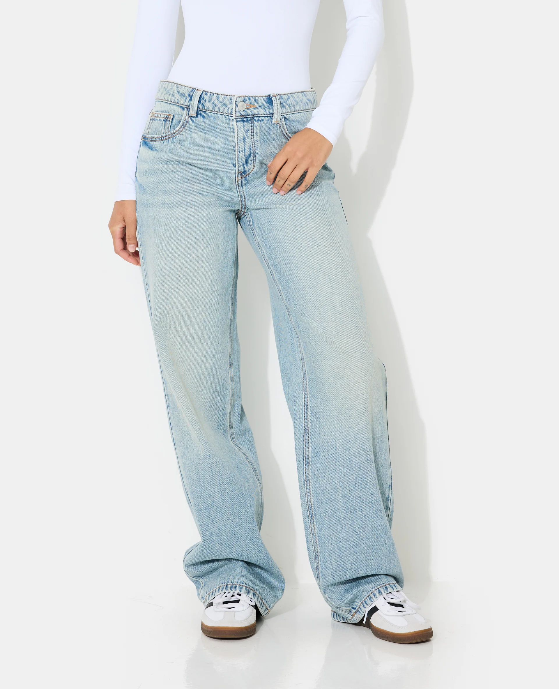 J71-3 / Jean wide taille basse - Image 5