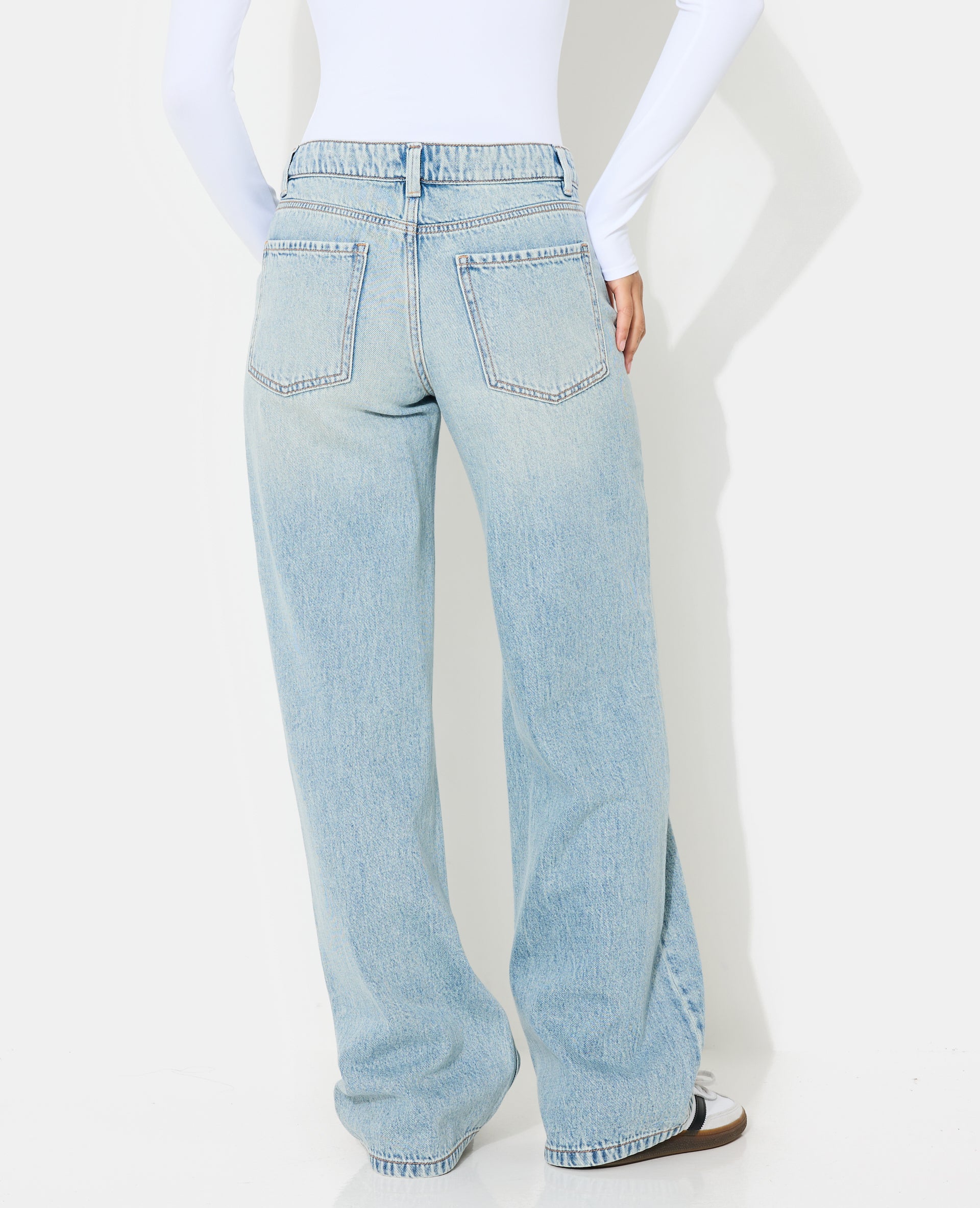 J71-3 / Jean wide taille basse - Image 6