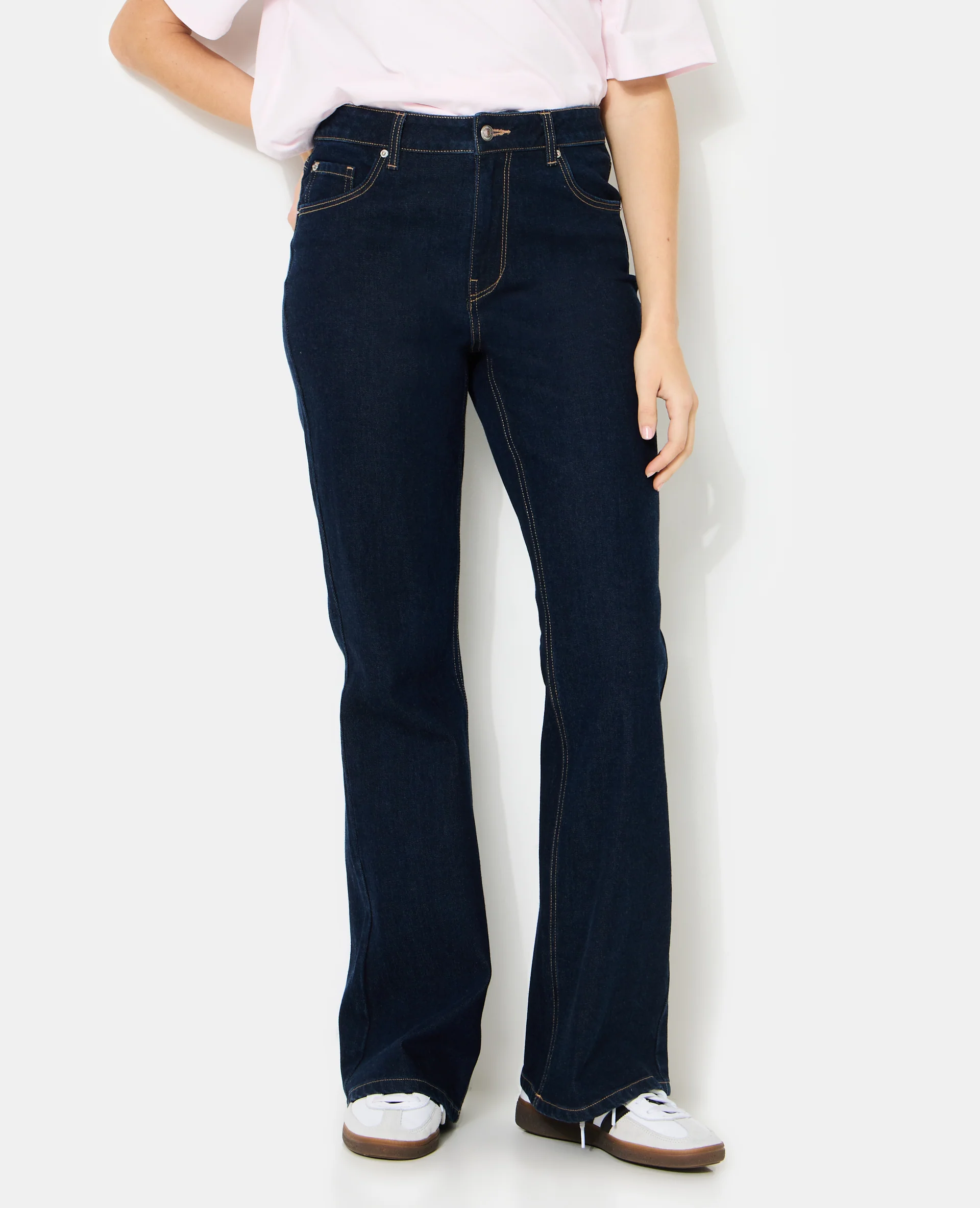 J74-1 / Jean flare taille haute - Image 5