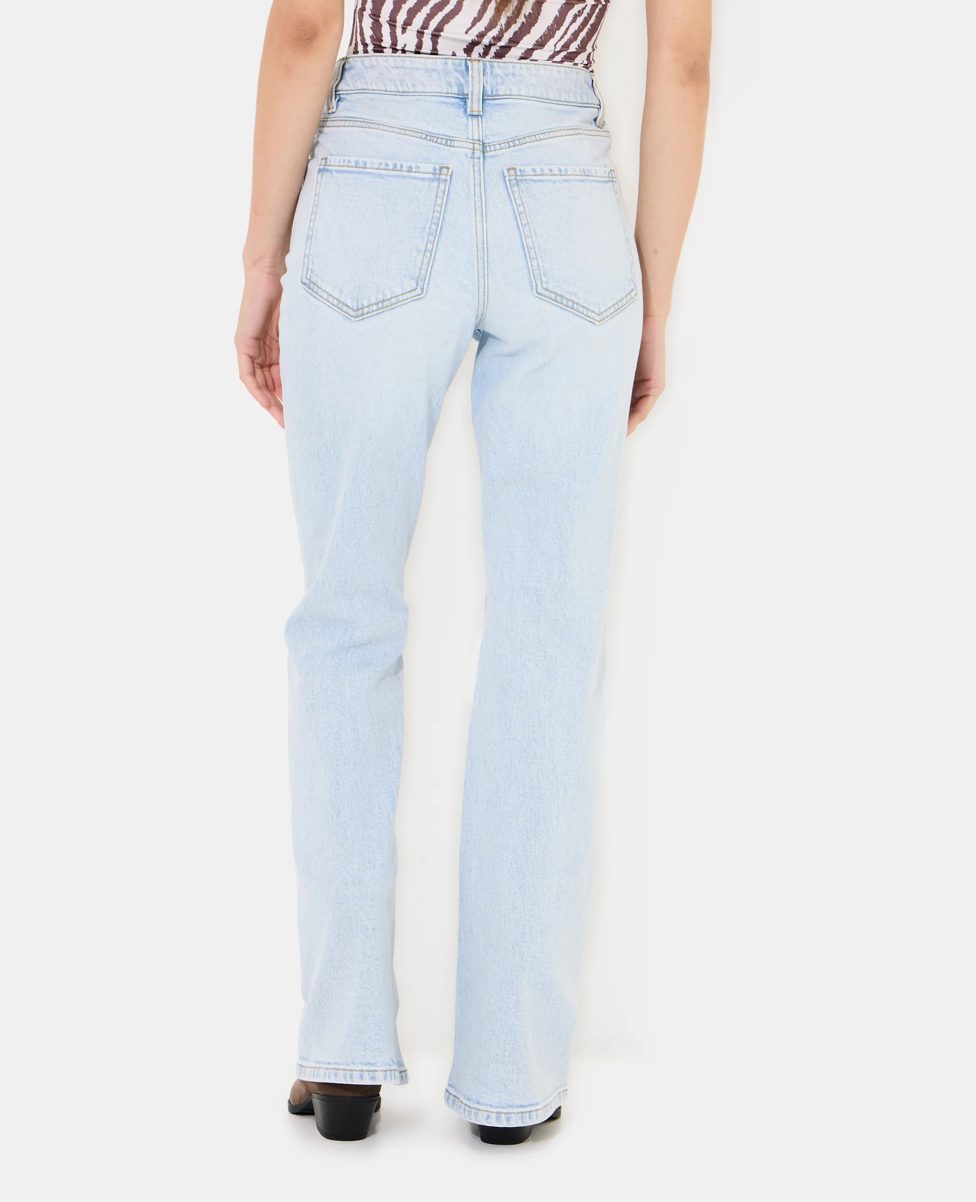 J74-1 / Jean flare taille haute - Image 6