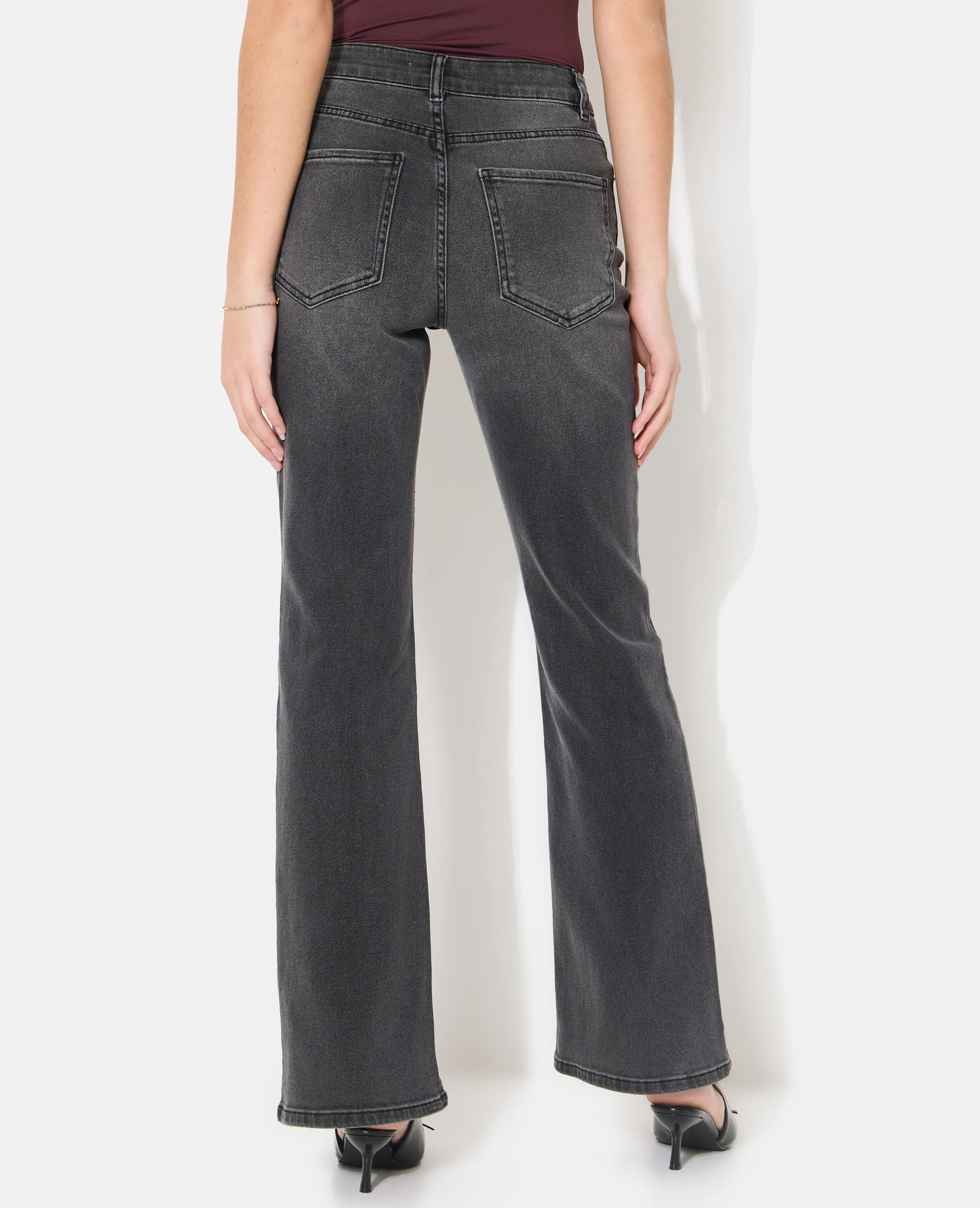 J74-1 / Jean flare taille haute - Image 6