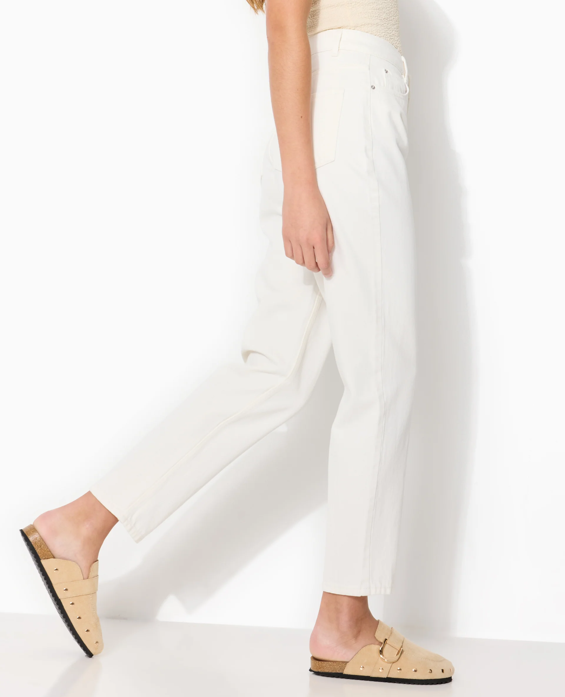J80-1 / Jean mom taille haute - Image 3