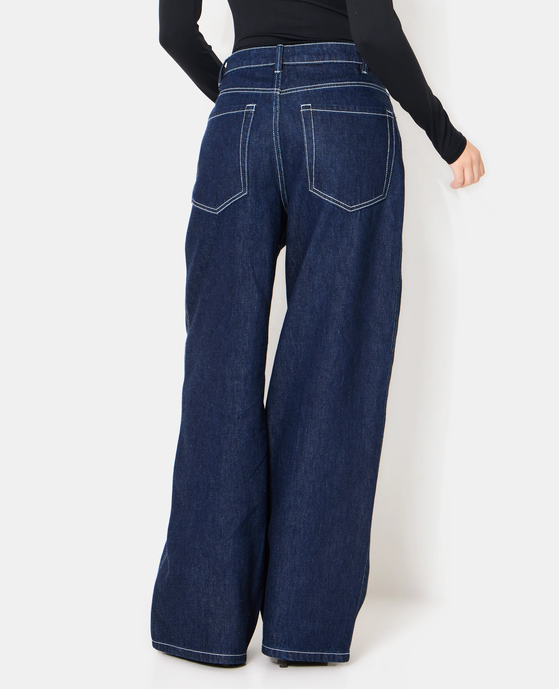 J99-3 / Jean baggy taille basse - Image 6