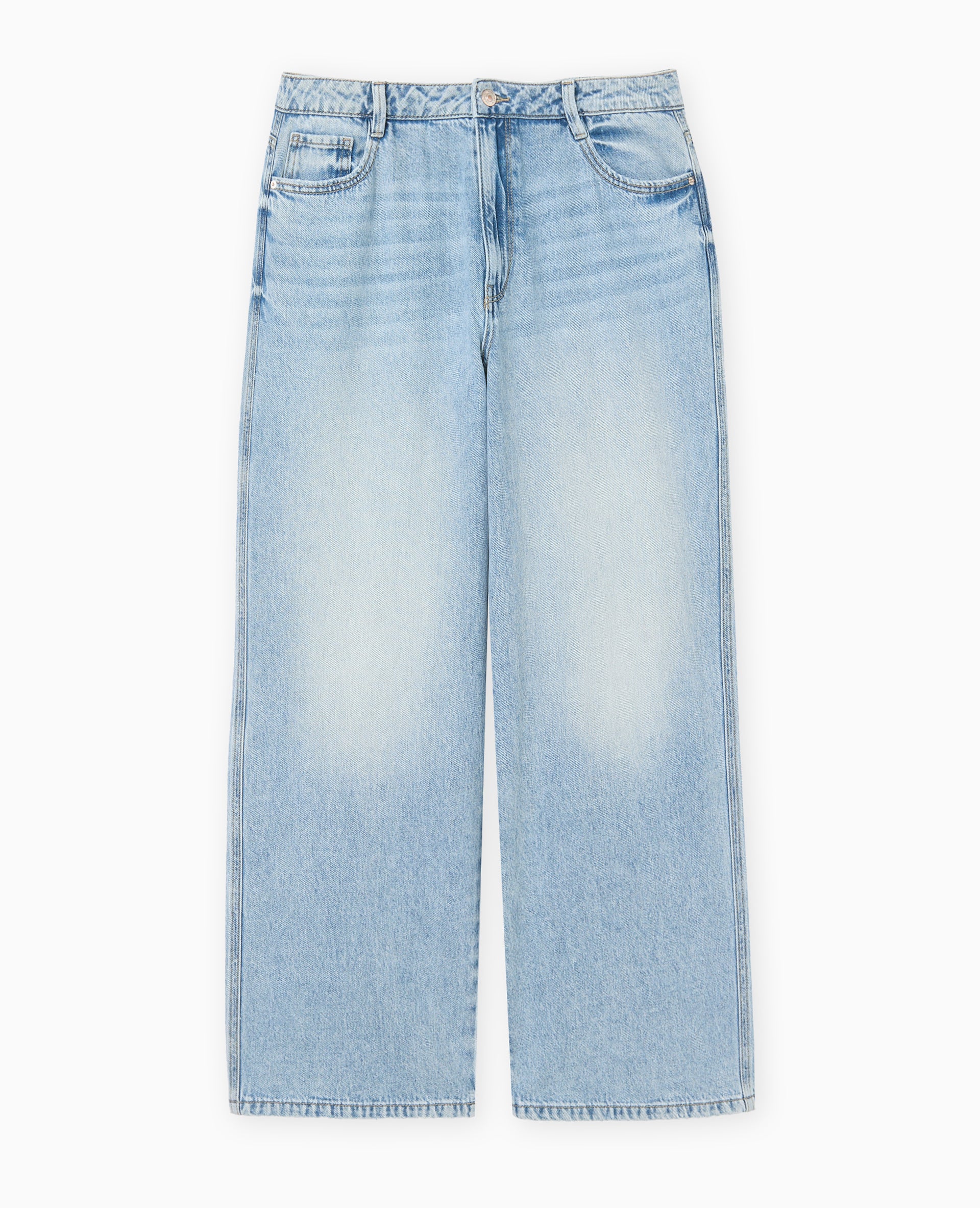J99-3 / Jean baggy taille basse - Image 4
