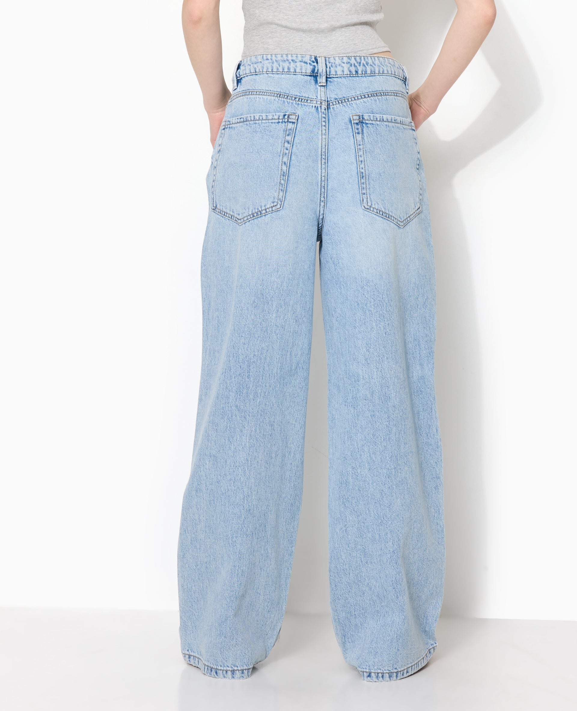 J99-3 / Jean baggy taille basse - Image 6