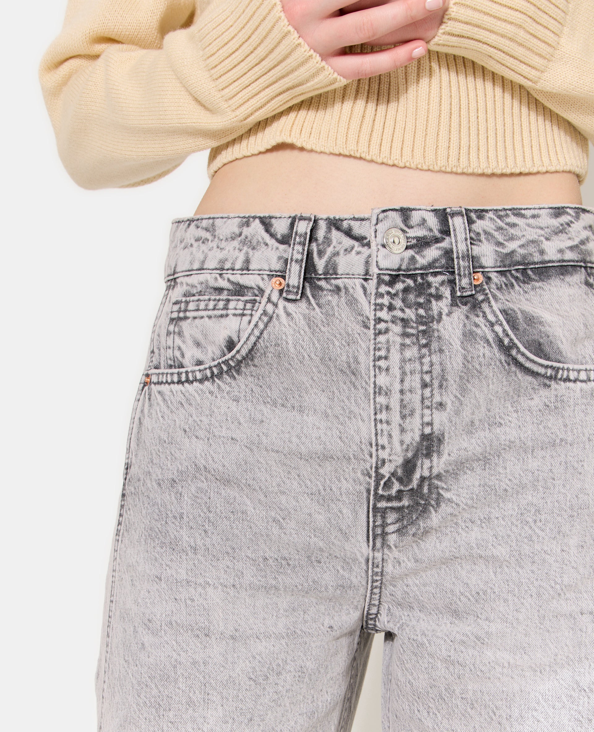 Jean barrel avec coutures taille medium - Image 8