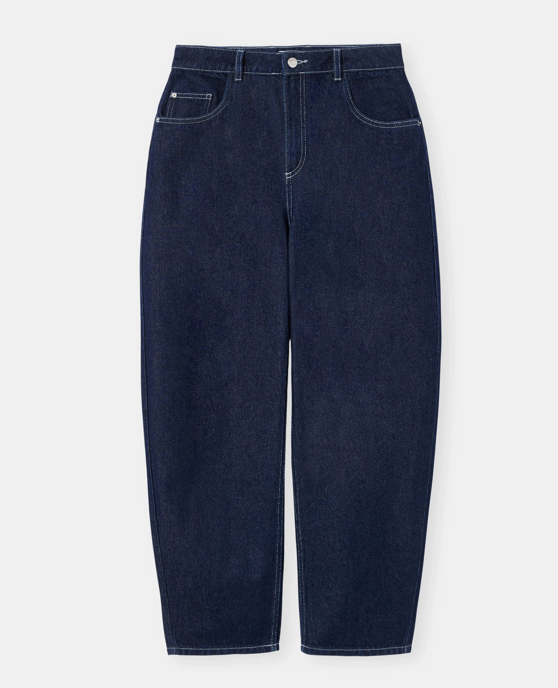 Jean barrel taille haute - Image 4
