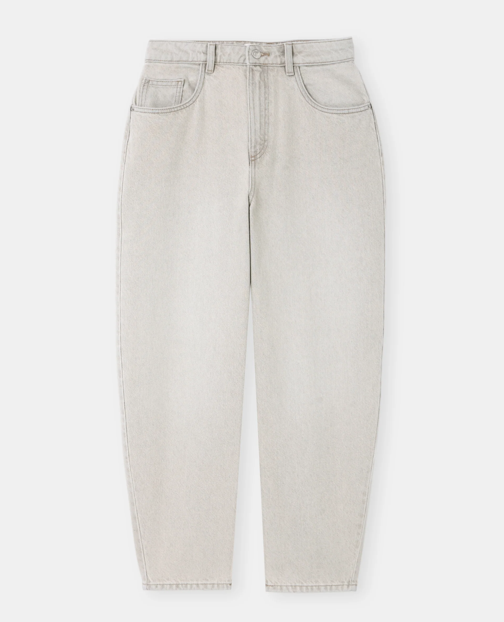 Jean barrel taille haute - Image 4