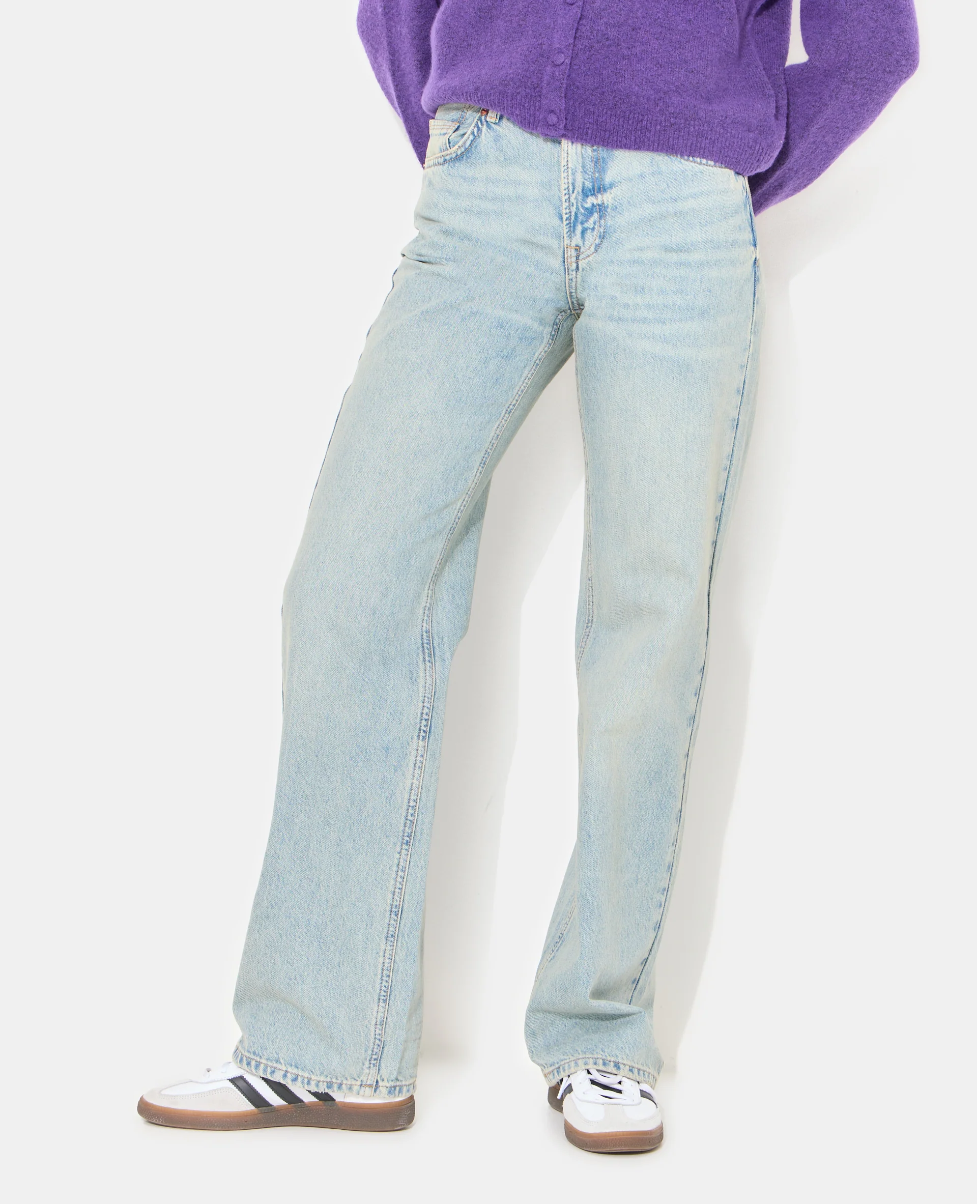 Jean droit taille haute - Image 5