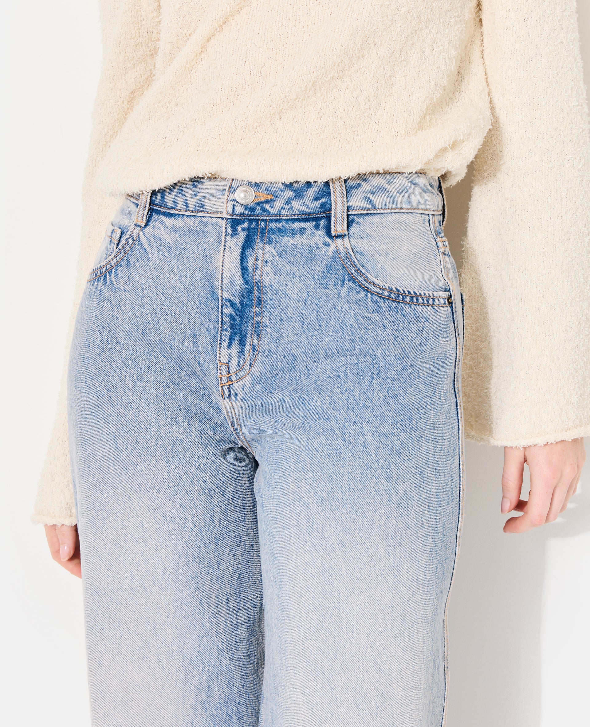 Jean extra wide taille haute - Image 3