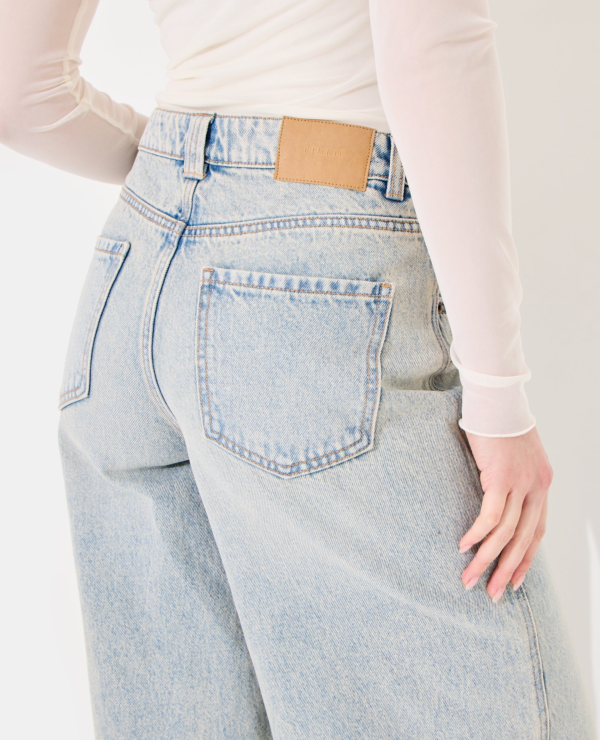Jean extra wide taille haute - Image 7