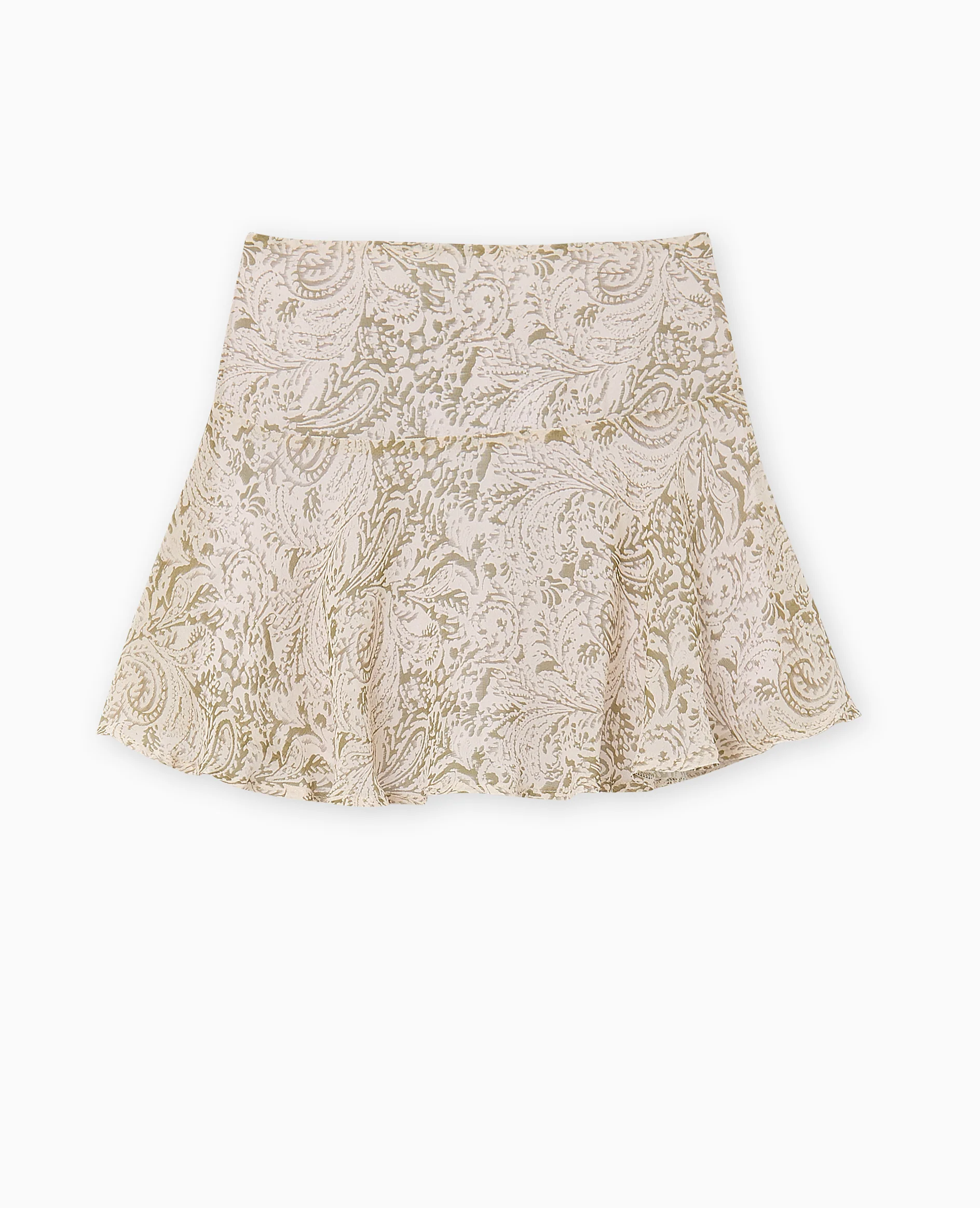 Jupe courte motif cachemire - Image 4