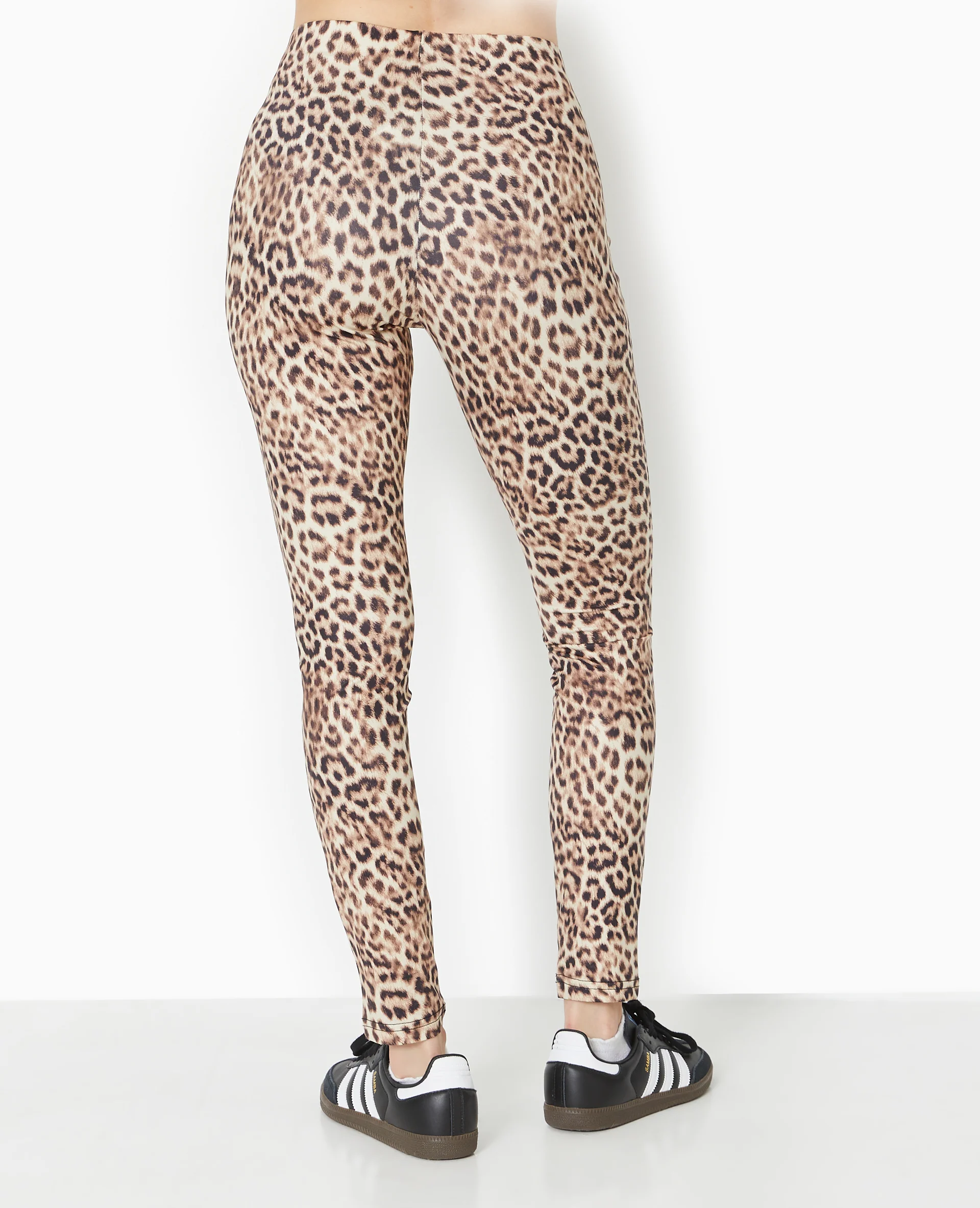 Legging en maille extensible motif léopard - Image 6